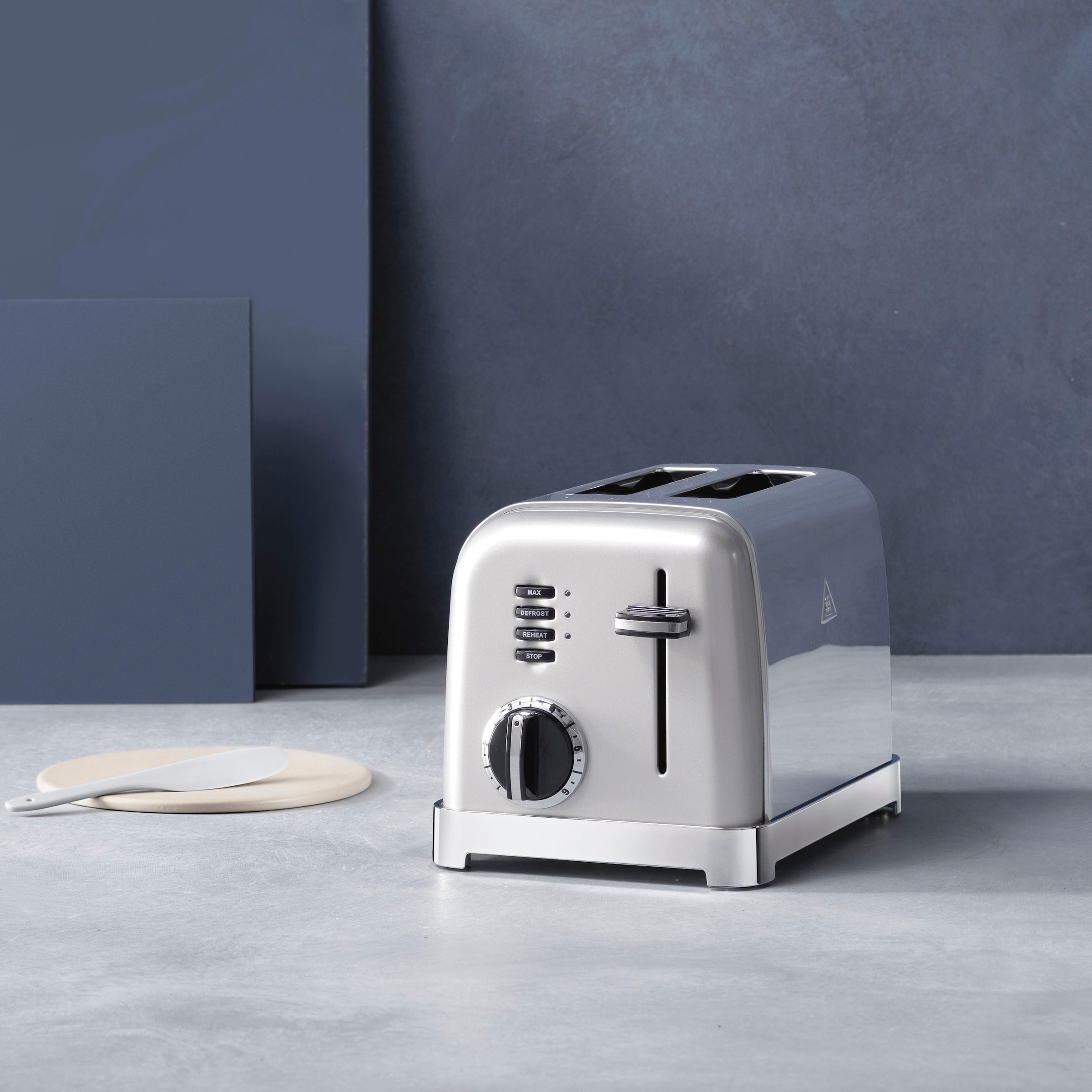Cuisinart Toaster »CPT160SE«, 2 kurze Schlitze, für 2 Scheiben, 900 W, extra breite Toastschlitze, Retro Design