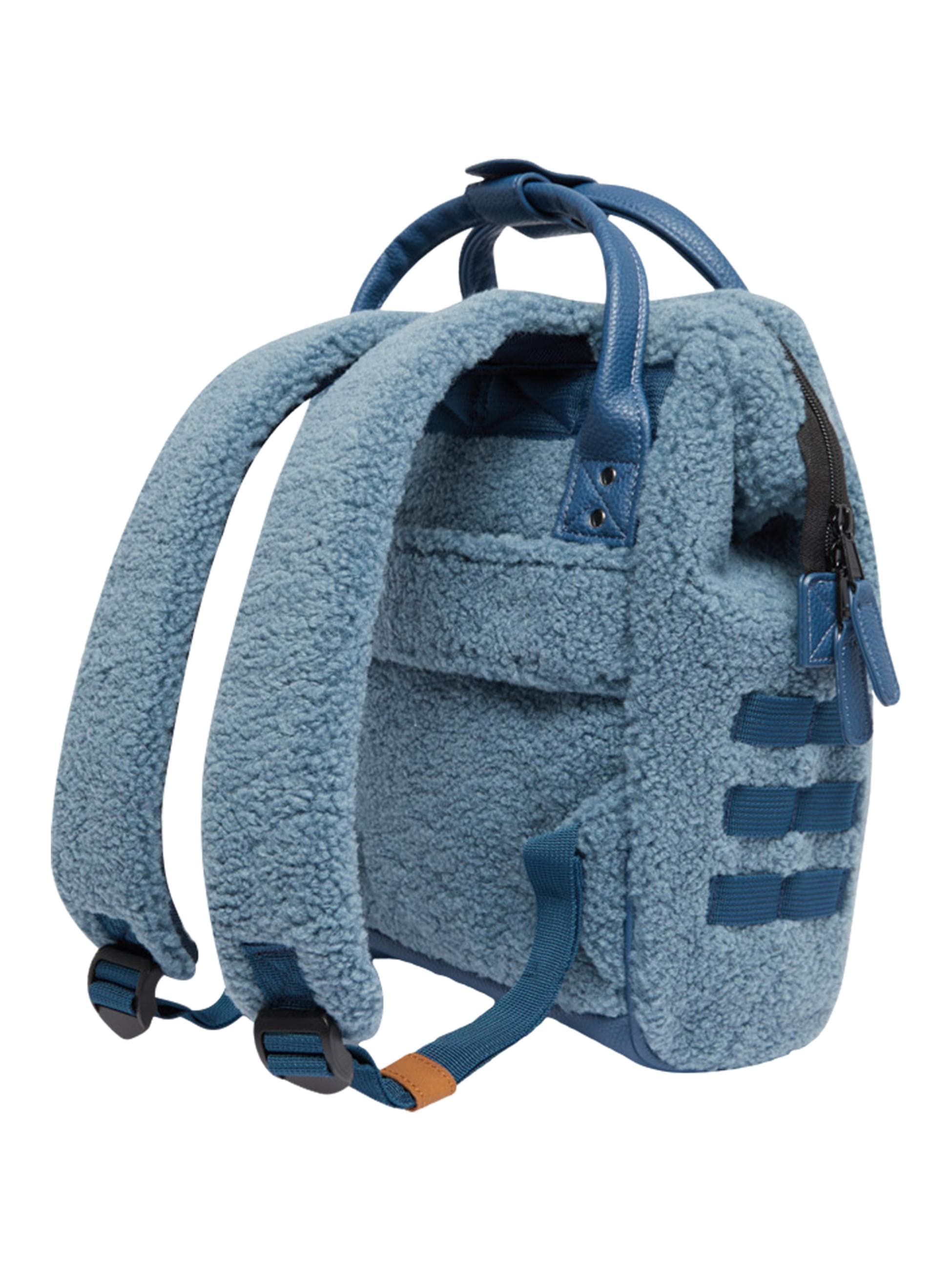 CABAIA Tagesrucksack »Tagesrucksack Adventurer S Fleece«, Fleece-Rucksack mit austauschbaren Vordertaschen