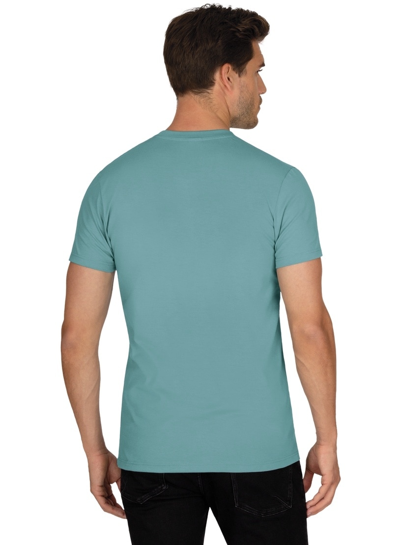 Trigema T-Shirt DELUXE Slim »TRIGEMA T-Shirt bei Fit Baumwolle« aus