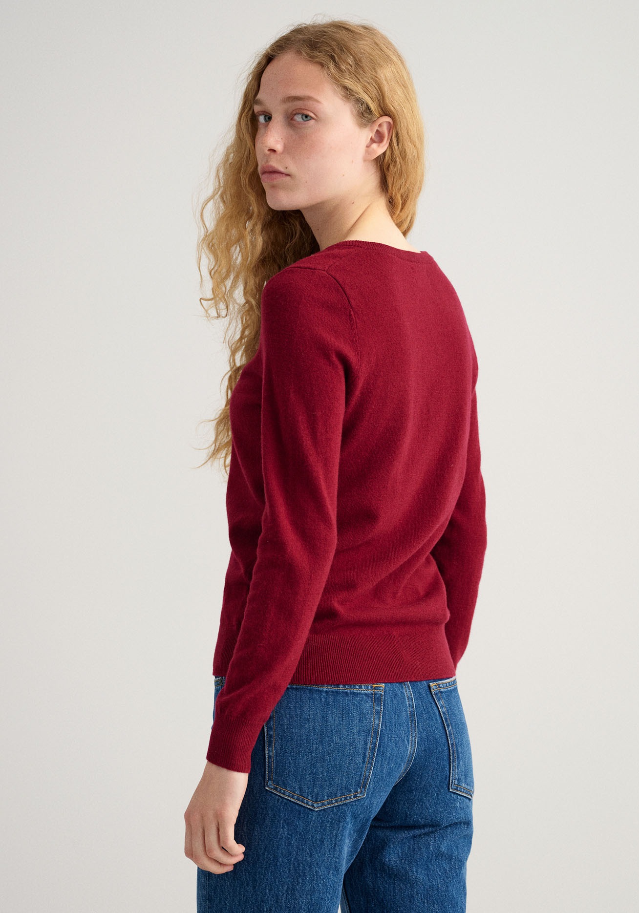 Gant Strickpullover »Extra Fine Lambswool« mit cooler Logo-Stickerei