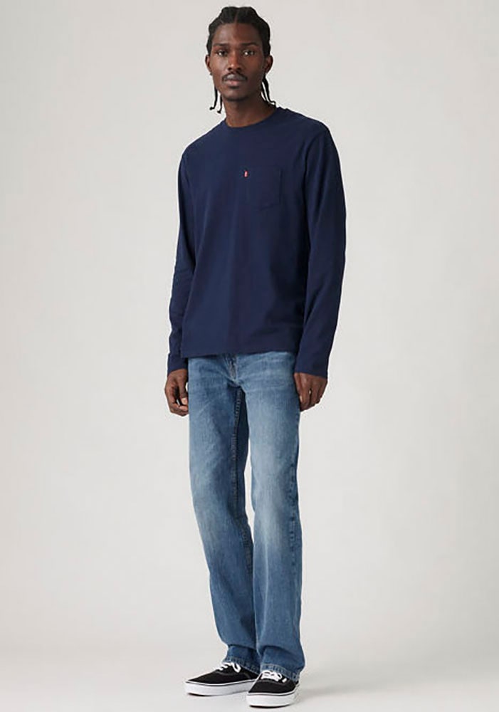 Levi's® Bootcut-Jeans »527 SLIM BOOT CUT« in cleaner Waschung