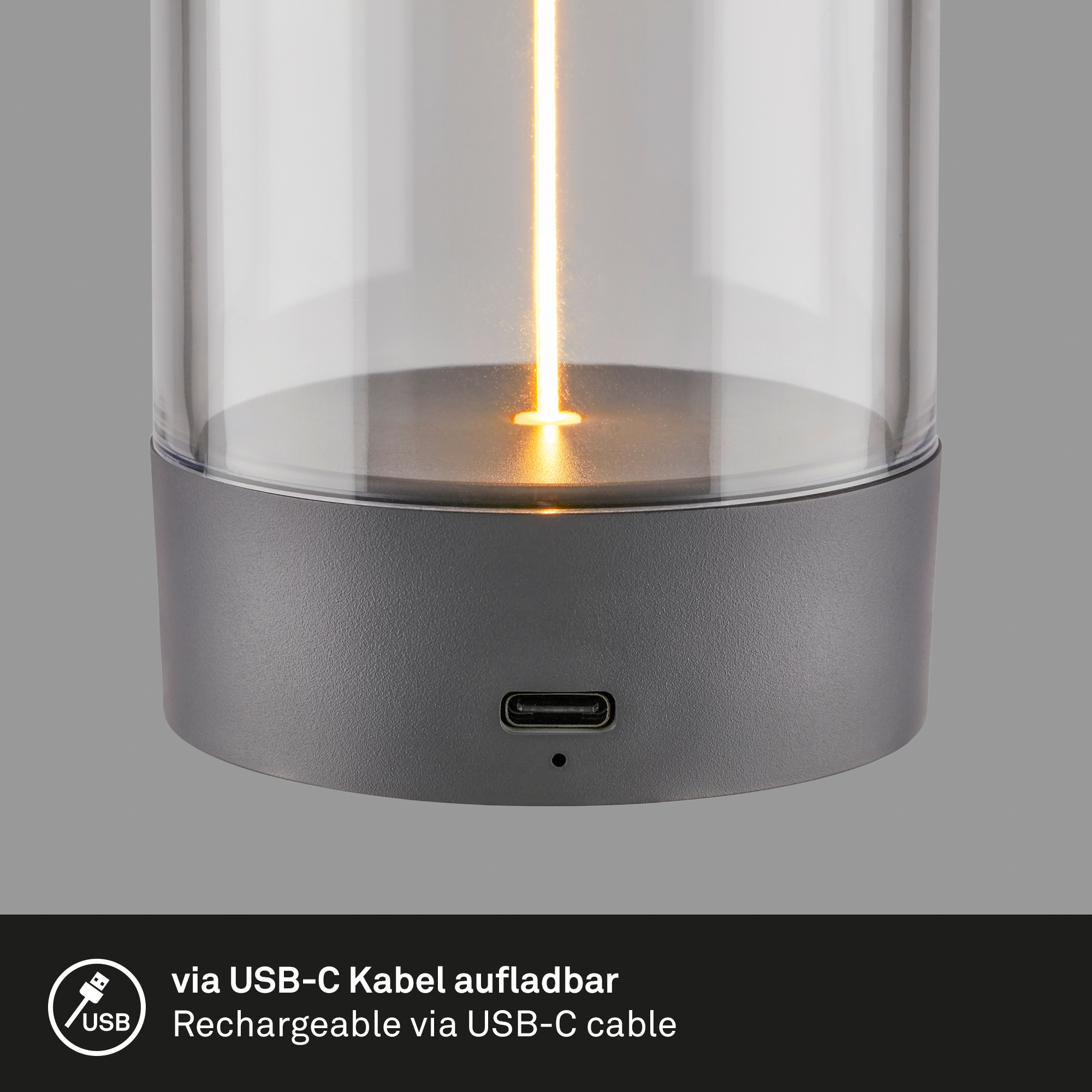 Briloner Leuchten LED Tischleuchte »WIGGLE 7620015«