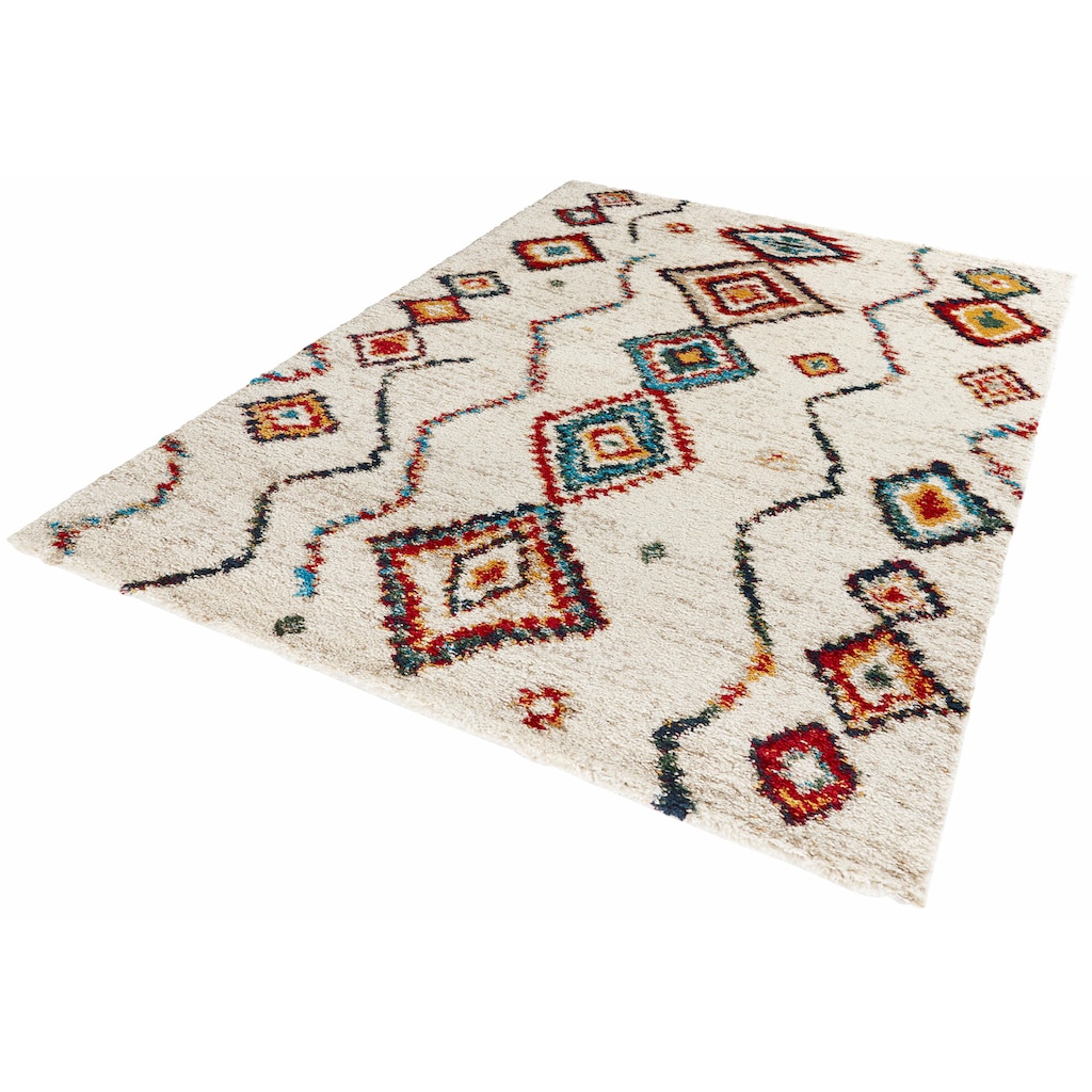 HANSE Home Hochflor-Teppich »Geometric«, rechteckig