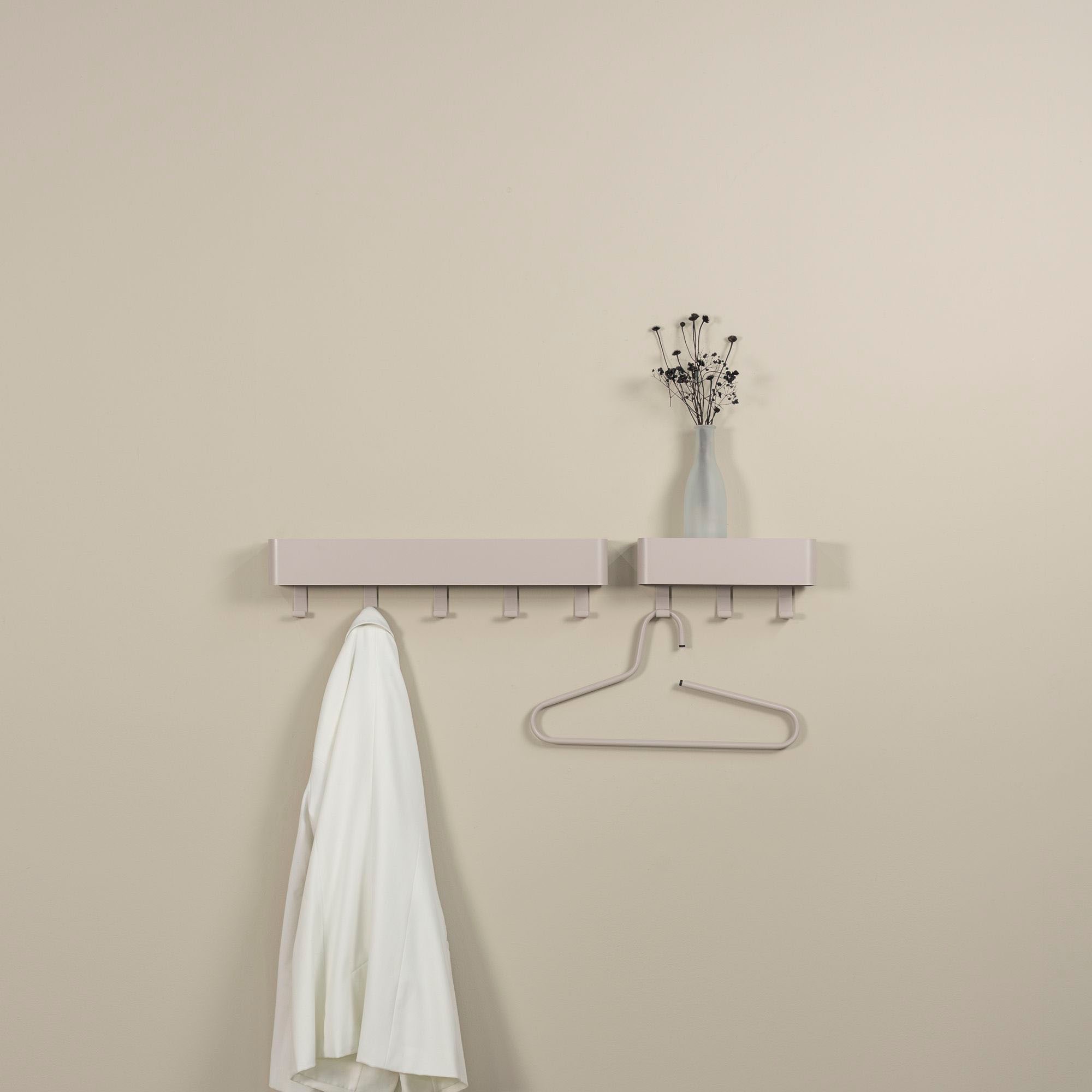 Spinder Design Garderobenhaken Metall, Breite 27 cm