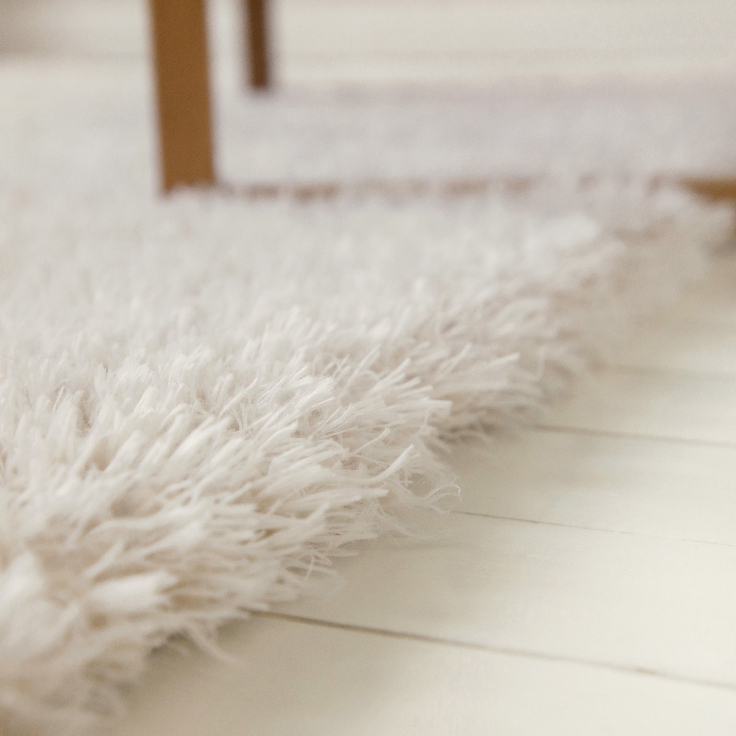 OTTO home Hochflor-Teppich »Josetta , auch als Läufer erhältlich« rechteckig 50 mm Höhe Langflor, Shaggy, dichter weicher Hochflor, uni farben, Wohnzimmer