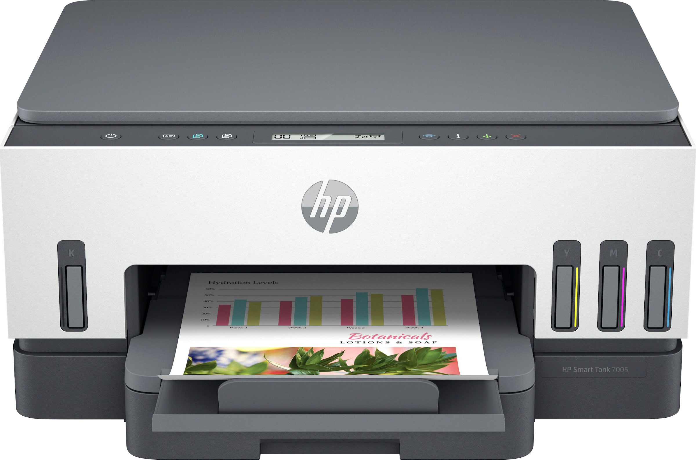 HP Multifunktionsdrucker »Smart Tank 7005«, ➥ Jahre XXL Garantie Ink Instant kompatibel 3 UNIVERSAL | HP
