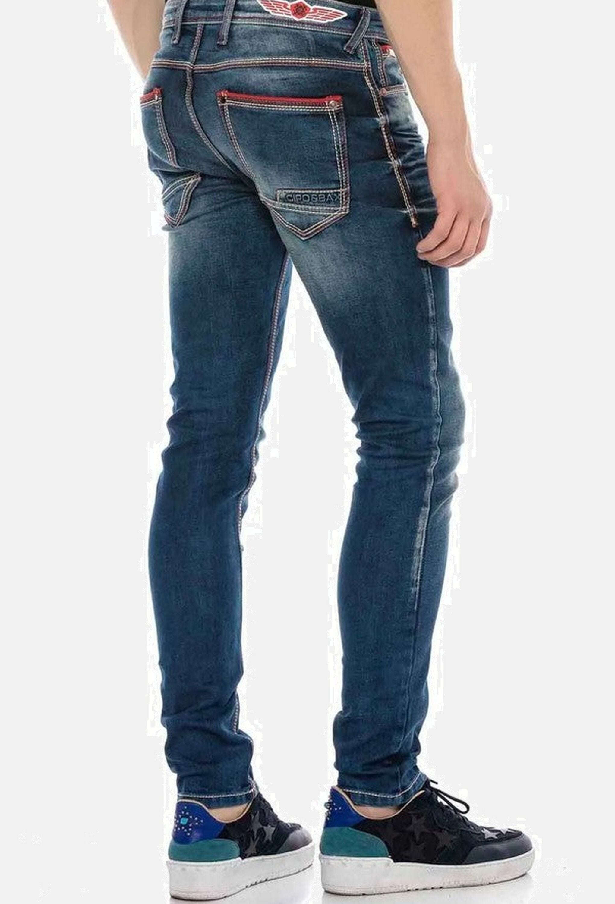 Cipo & Baxx Straight-Jeans »Cipo & Baxx Jeans« im Straight Fit-Schnitt, CD557