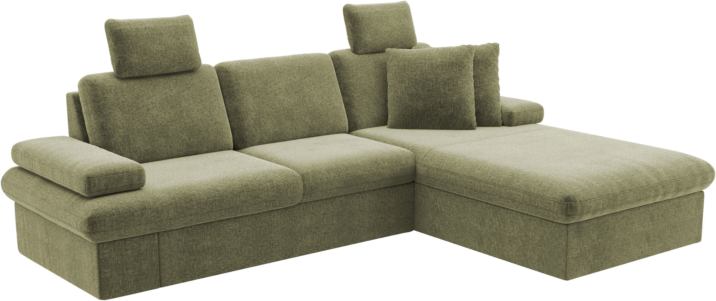 sit&more Ecksofa »Moreno«, mit Armteilverstellung,wahlweise mit Bettfunktion
