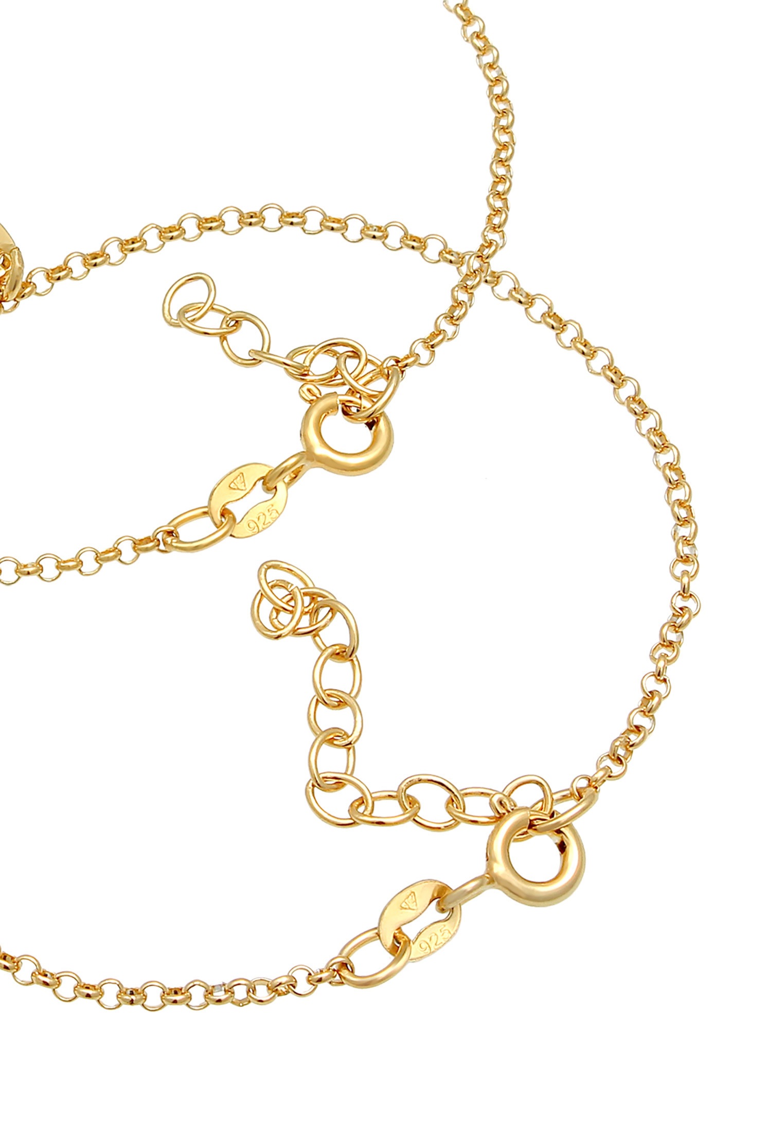 Elli Armketten Set »Armband Herz Mutter Tochter Herzchen Look 925 Silber«