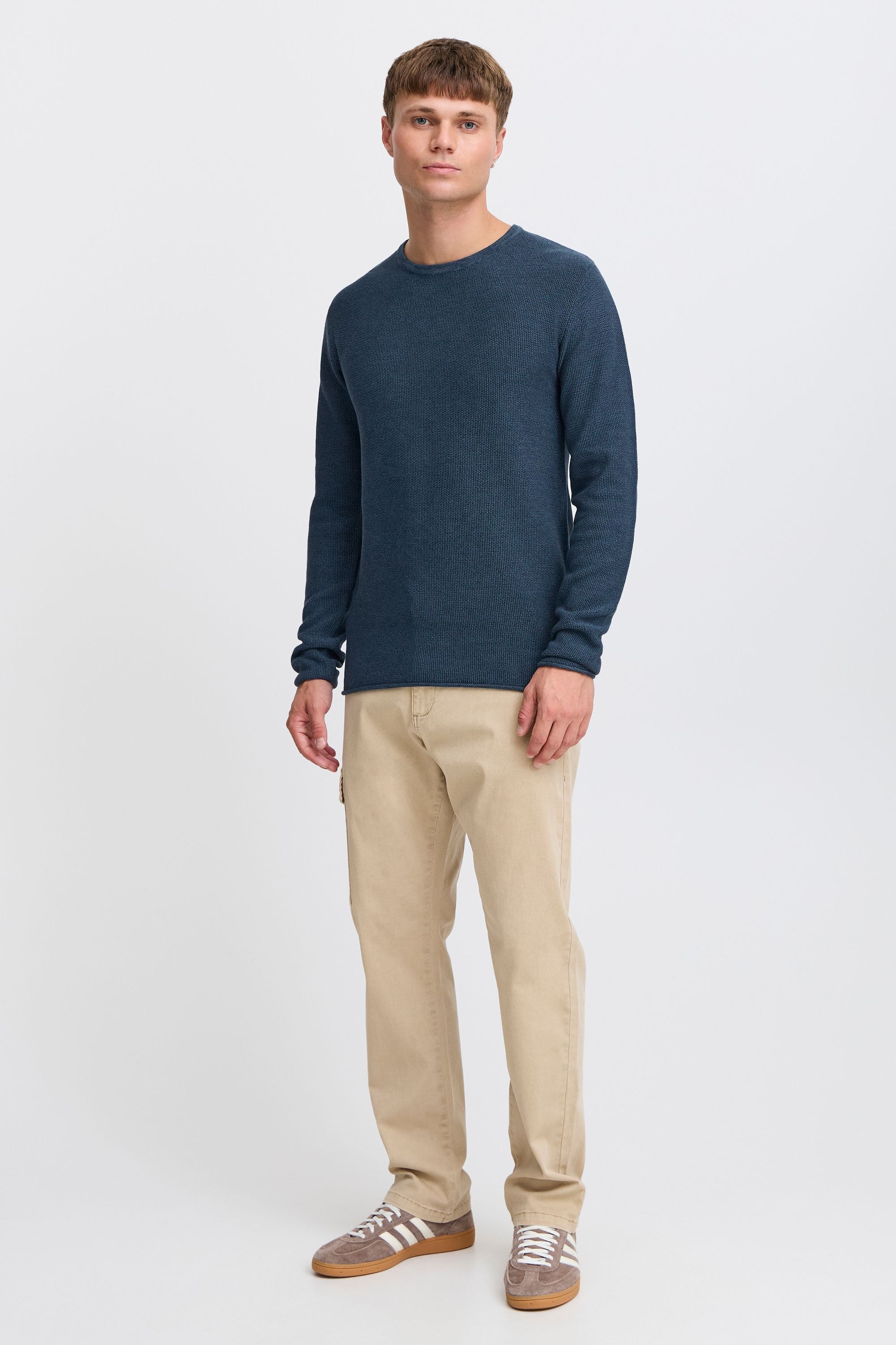 Indicode Strickfleece-Pullover »Strickpullover IDJadas«