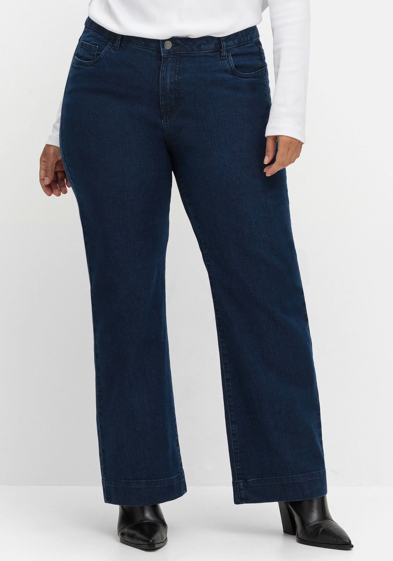 Sheego Weite Jeans »Weite Jeans in Five-Pocket-Form«