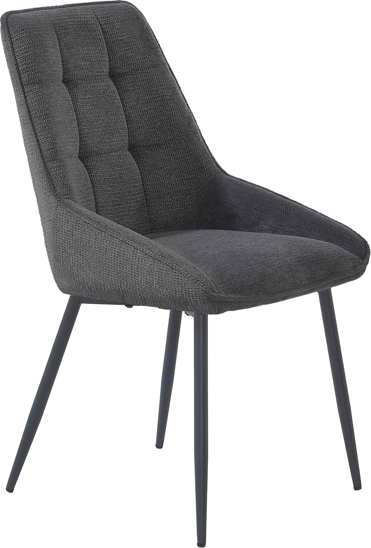 Jockenhöfer Gruppe Essgruppe »ROGER, Sitzgruppe, Esstisch 160 cm, 4 Stühle« Set, Esstisch 160 cm plus 4 Esszimmerstühle, 5 Stk. tlg. Tischplatte Wildeiche, U-Gestell, Stühle mit Webstoff