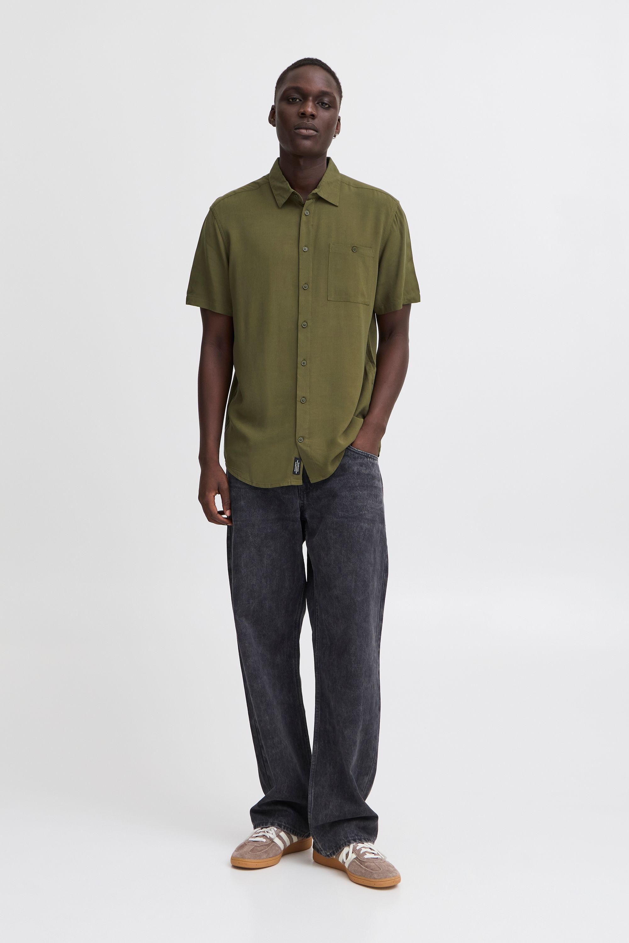 Blend Kurzarmshirt »Kurzarmhemd BHShirt«