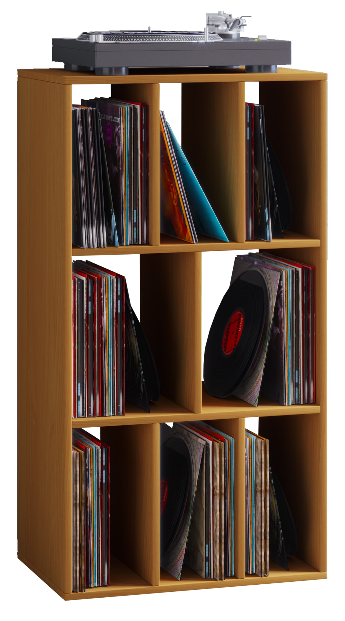 VCM Standregal »Schallplattenregal Raumteiler LP Schaltino« 1 Stk. tlg.