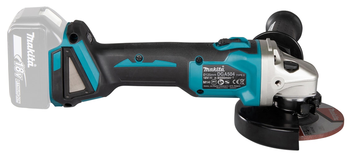 Makita Akku-Winkelschleifer »DGA504Z« 29 mm max. Schnitttiefe, ohne Akku und Ladegerät