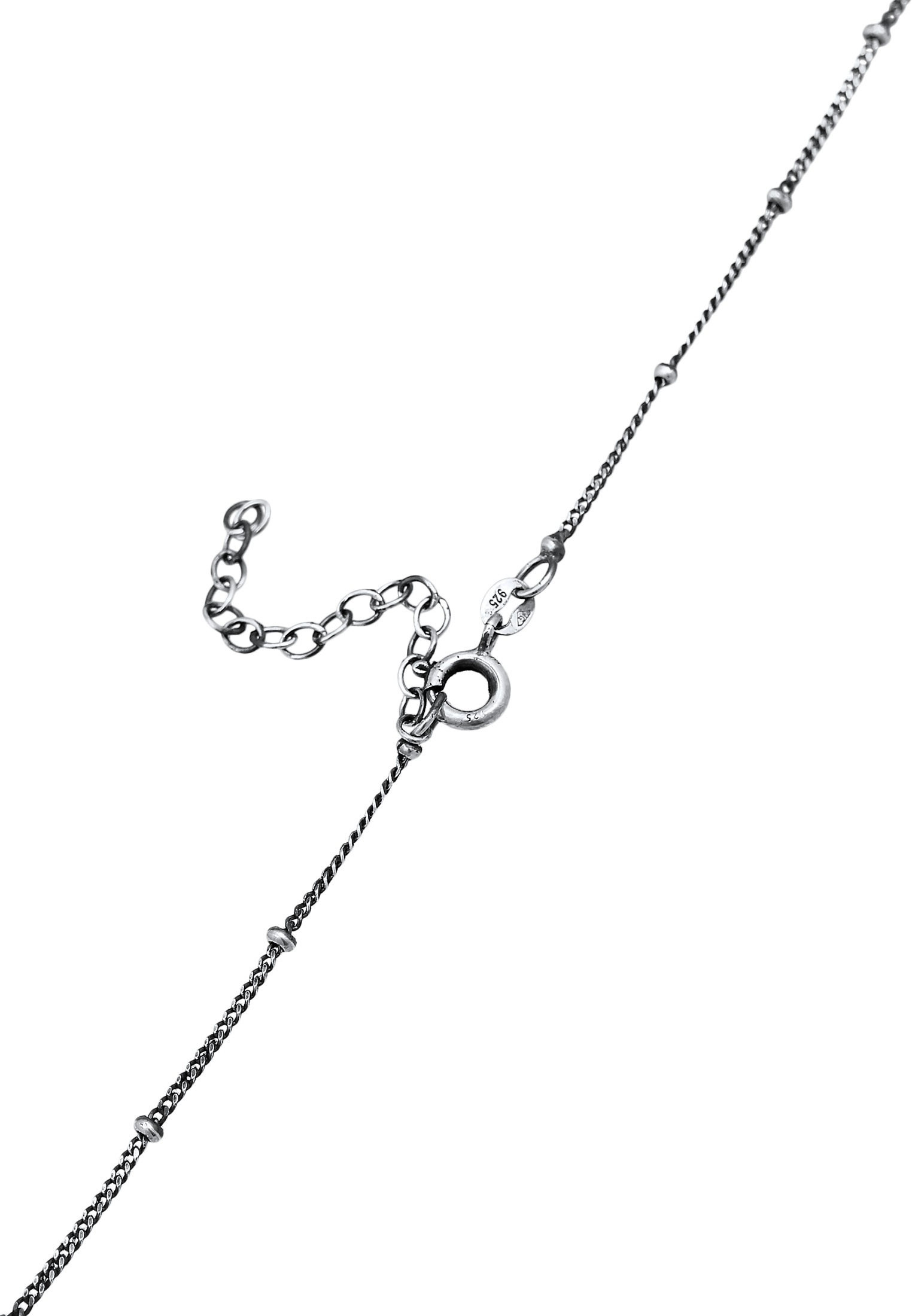 Kuzzoi Silberkette »Halskette Herren Kugelkette 925 Silber«