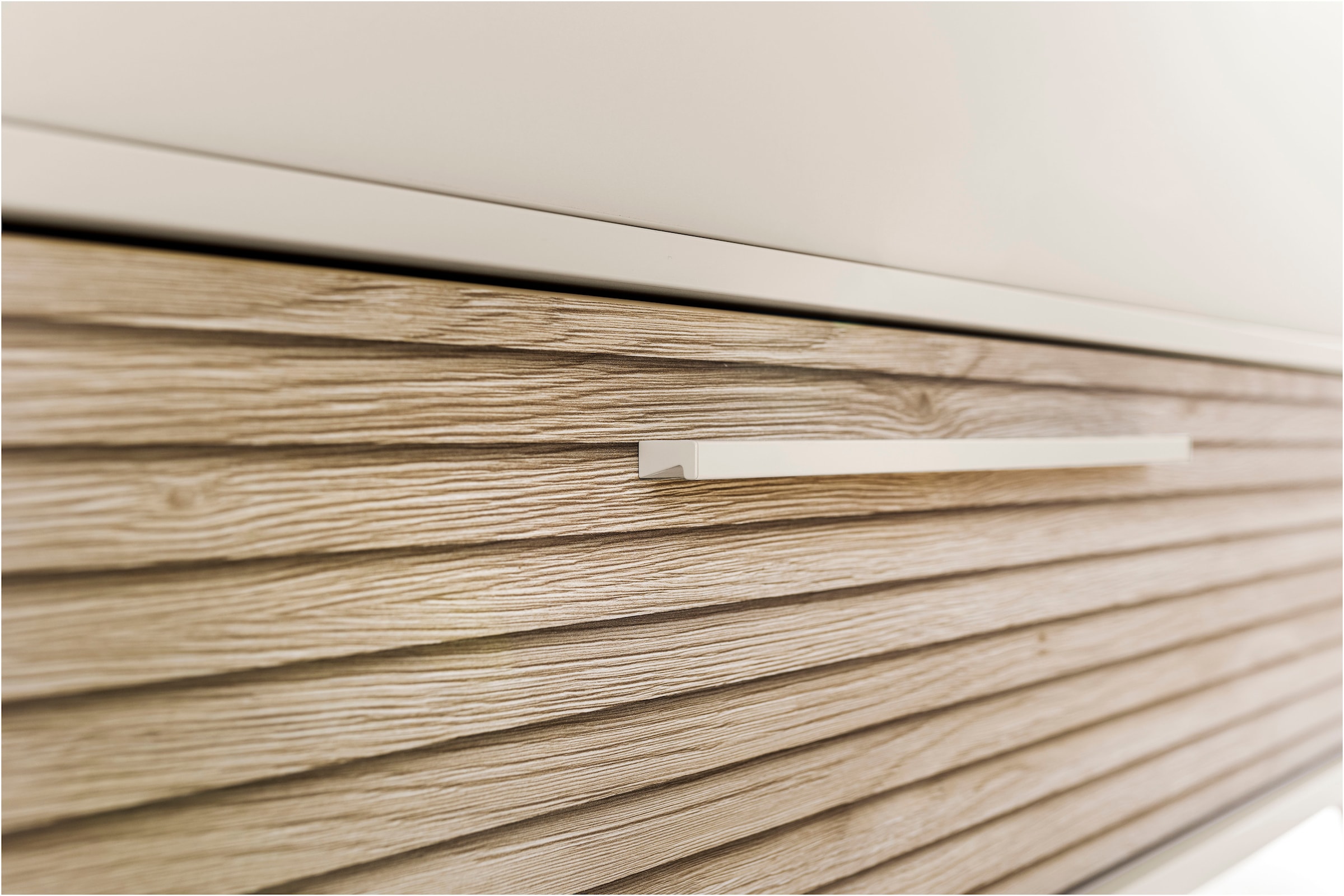 PAIDI Drehtürenschrank »EEFJE in Beige, 2 Türen und 1 Schublade mit Soft-Close« inkl. Kleiderstange und Einlegeböden, Kinderkleiderschrank aus Holz