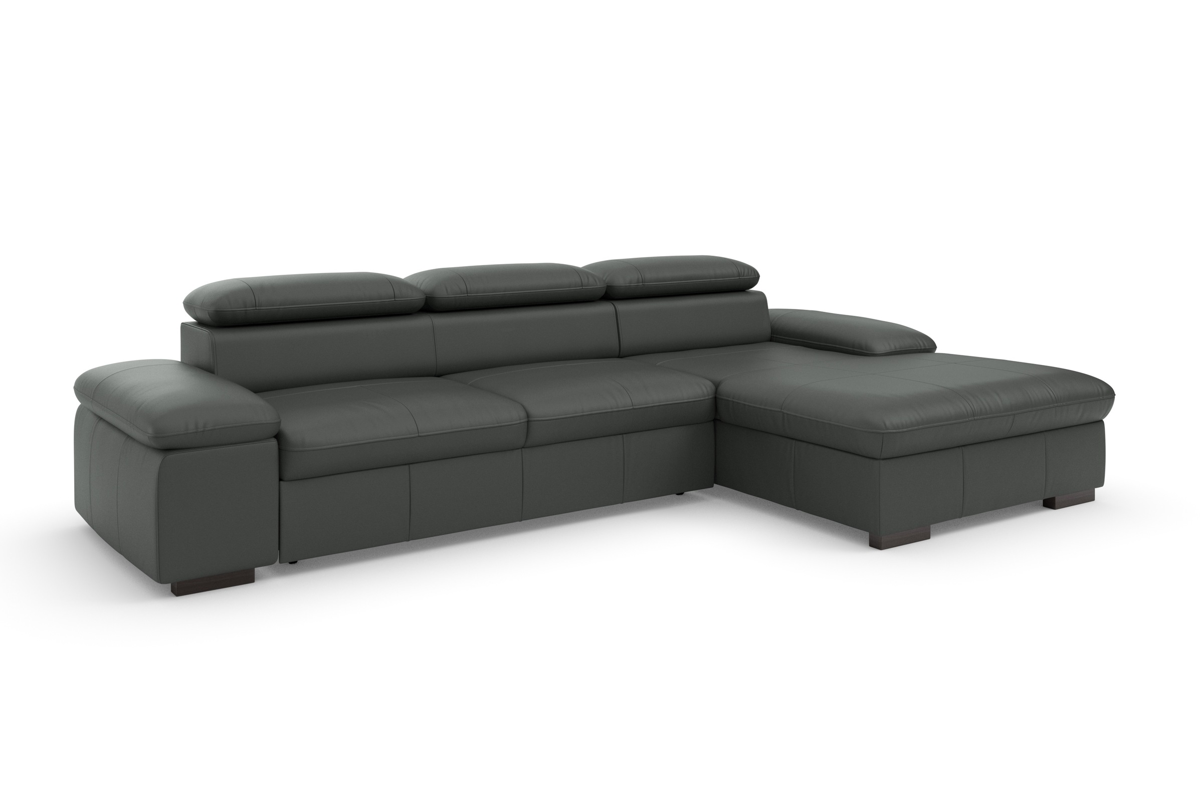 Home affaire Ecksofa »Alberto L-Form«, mit Kopfteilverstellung, wahlweise mit Bettfunktion