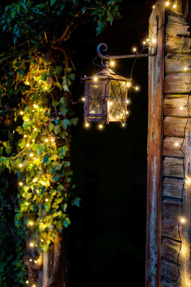 KONSTSMIDE LED-Lichterkette »Weihnachtsdeko aussen« gefrostet, 120 warm weiße Dioden