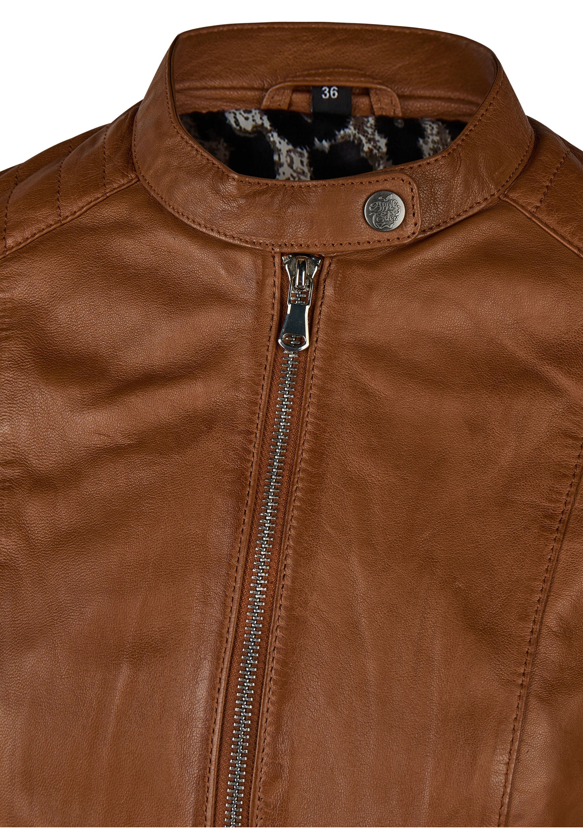 Apple of Eden Lederjacke »Apple of Eden Lederjacke« ohne Kapuze