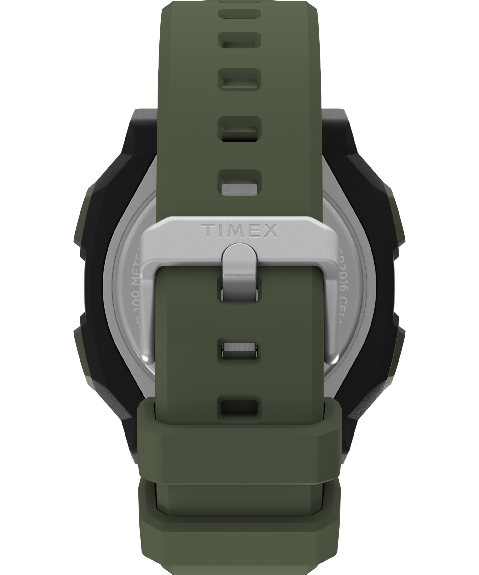 Timex Chronograph »RIDGE« Quarzuhr, Armbanduhr, Herrenuhr, Silikonarmband, Stoppfunktion,digital