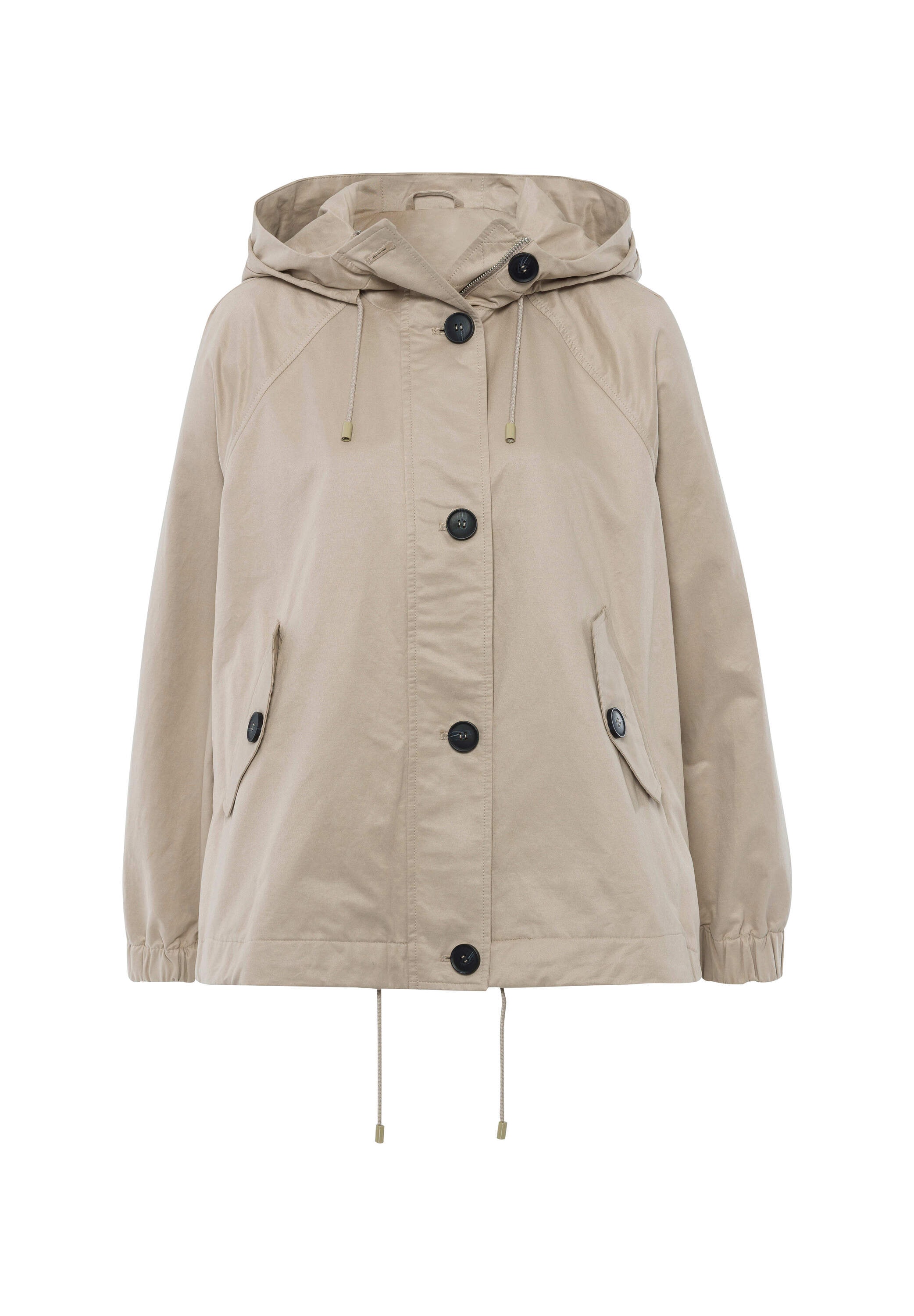 heine Funktionsjacke »Outdoorjacke Übergangsjacke mit leichtem Glanz« mit Kapuze