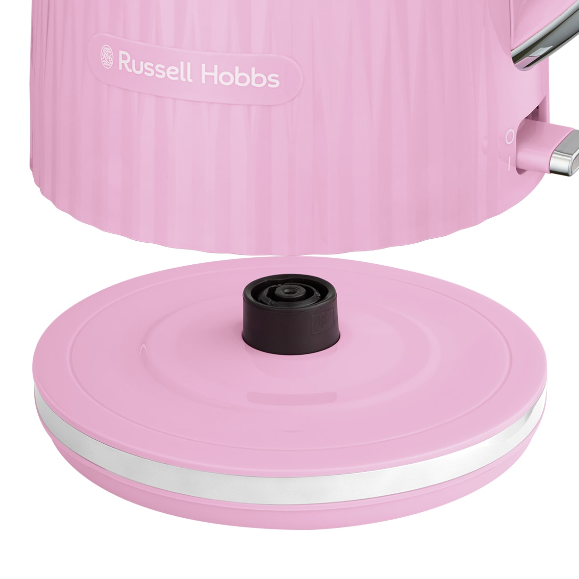 RUSSELL HOBBS Wasserkocher »Eden 27362-70 Himbeere«, 1,7 l, 2400 W, Edelstahlakzente, herausnehmbarer Kalkfilter