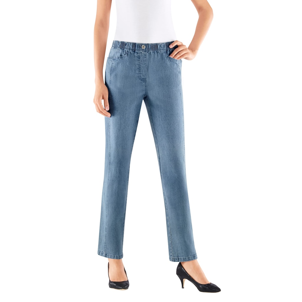 Classic Basics Schlupfjeans, (1 tlg.)