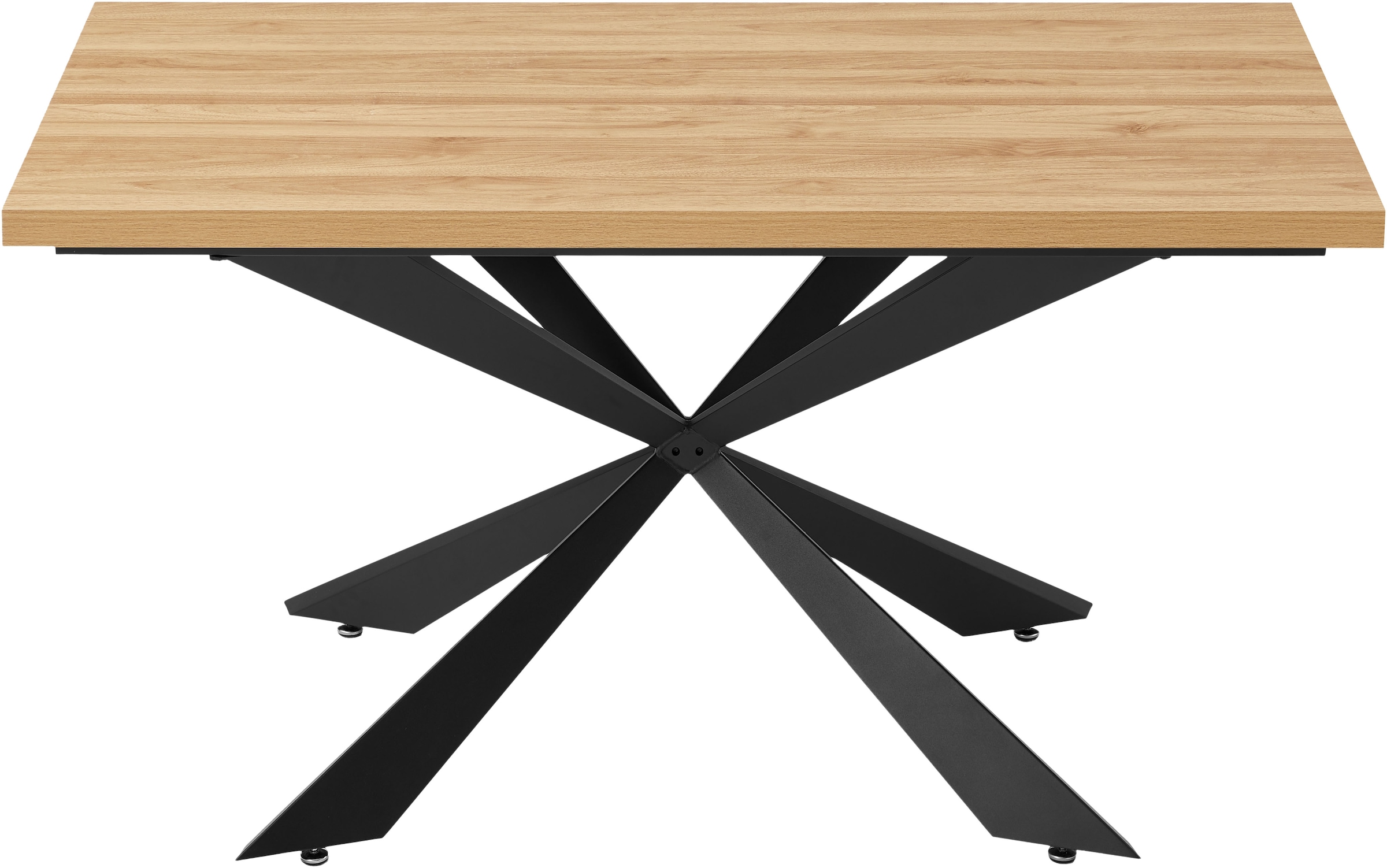 Home affaire Esstisch »Cusey« Melaminbeschichtung mit naturgetreuer Holzmaserung, verschiedene Maße