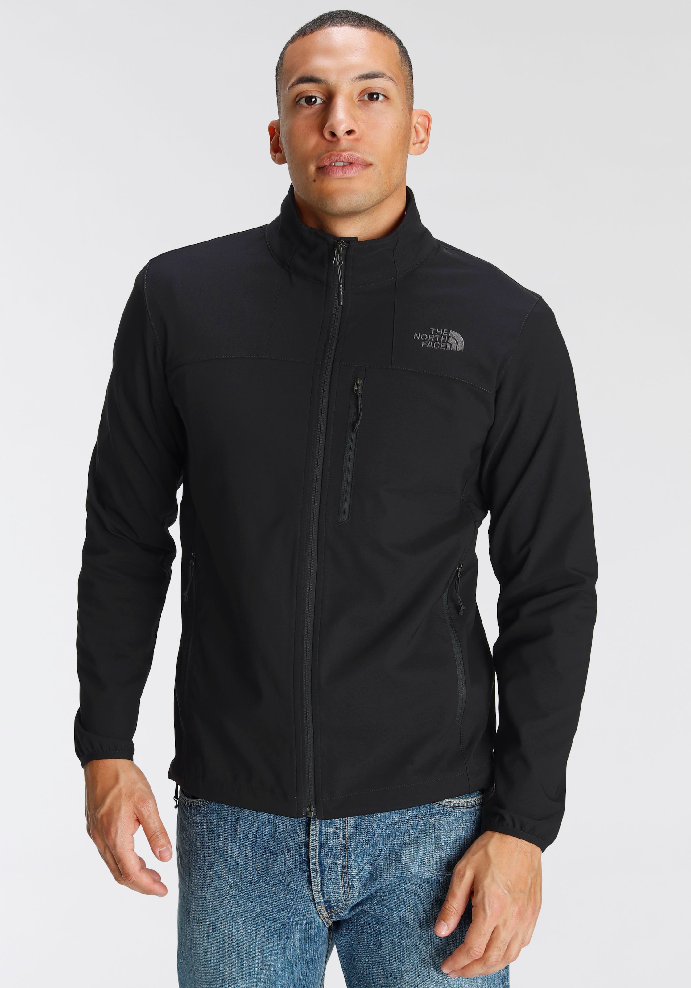 The North Face Softshelljacke »NIMBLE«, ohne Kapuze, elastisch & Atmungsaktiv & schnell Trocknend