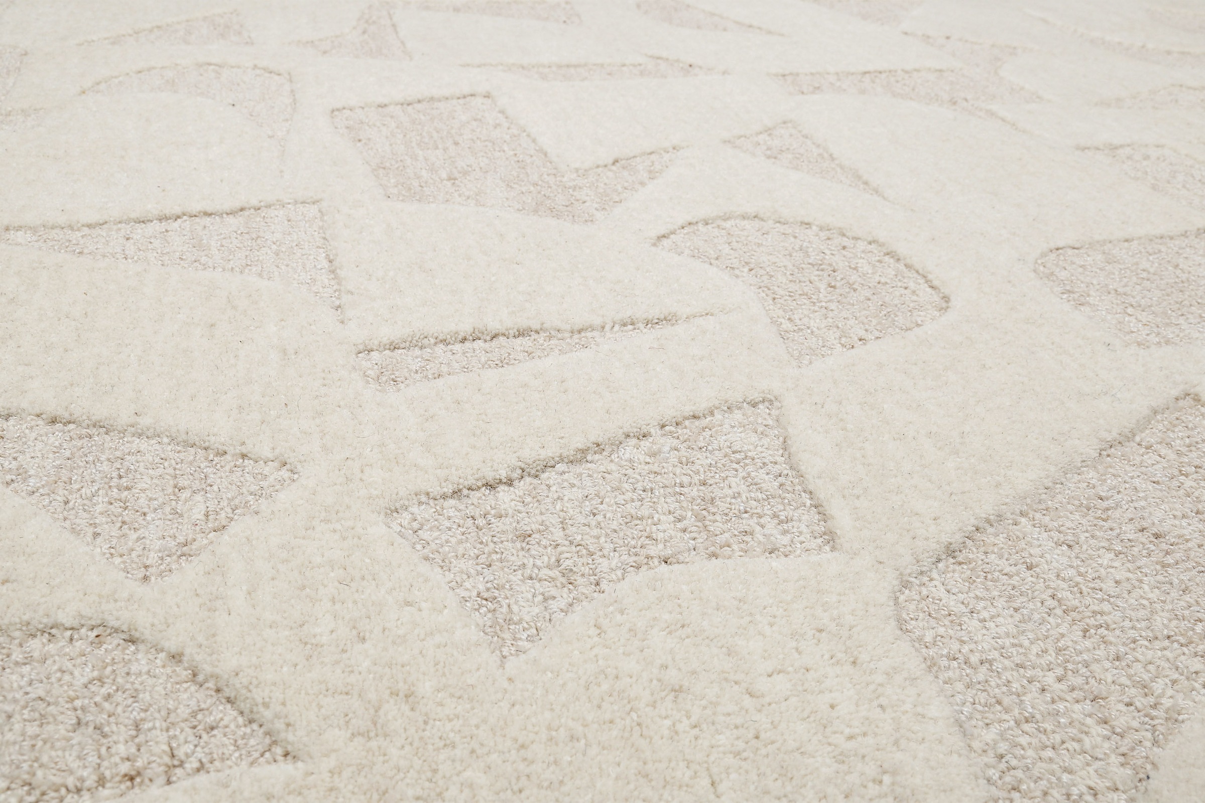 Wecon home Teppich »Ocean State« rechteckig 10 mm Höhe handgefertigt, gemustert, pflegeleicht, Wolle, Wohnzimmer, Esszimmer