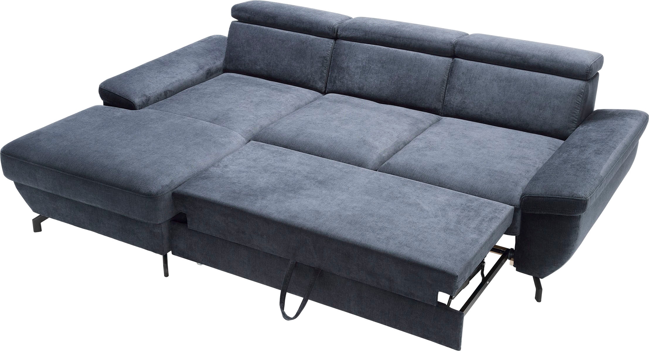 TRENDMANUFAKTUR Ecksofa »Rima, multifunktionales Sofa, L-Form,«, mit Bettfunktion, Bettkasten, Kopf- und Sitztiefenverstellung