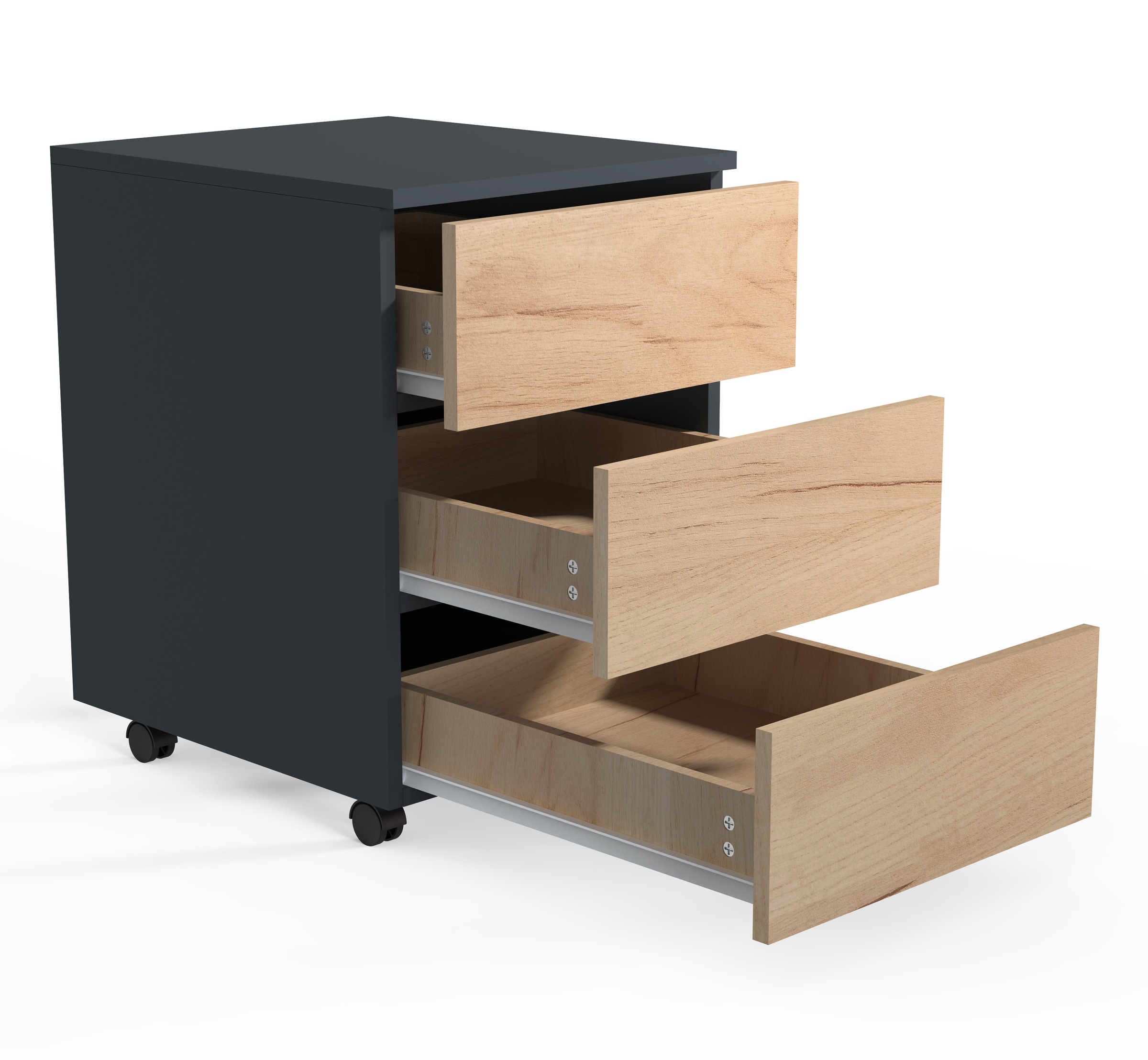 VCM Container »Rollcontainer Beistellcontainer Dalosa 45 cm« 1 Stk. tlg.