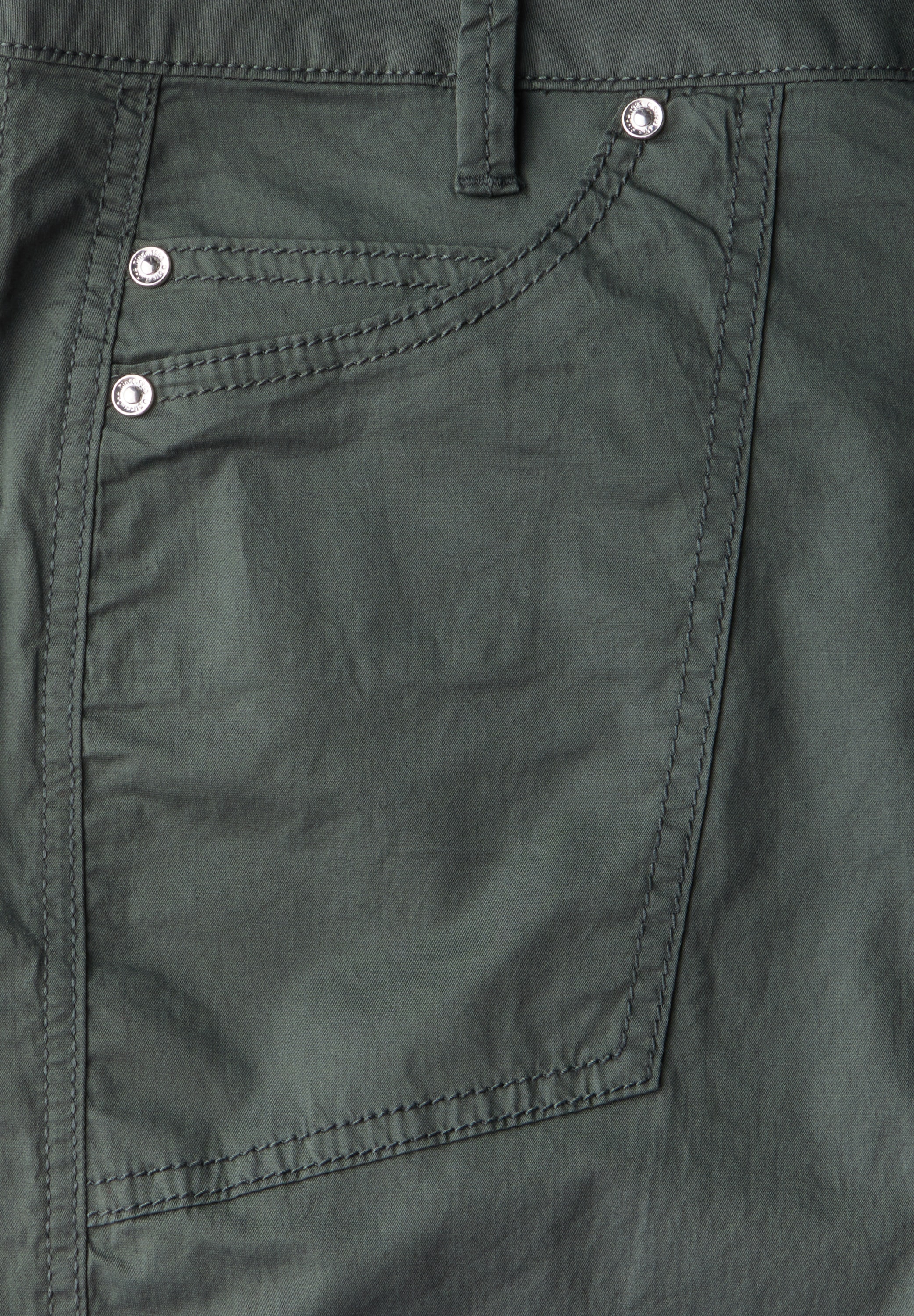 STREET ONE Bermudas »Style Yulius«, Sommerhose mit Turn-Up