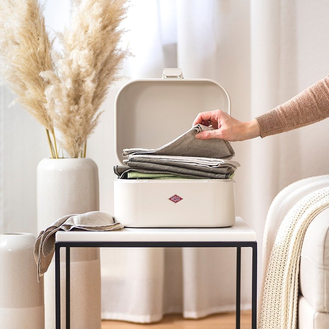 WESCO Brotkasten »Mini Grandy« 1 Stk. tlg. Metallscharniere, Gummistopper, Lüftungsloch / Griff, 2 L