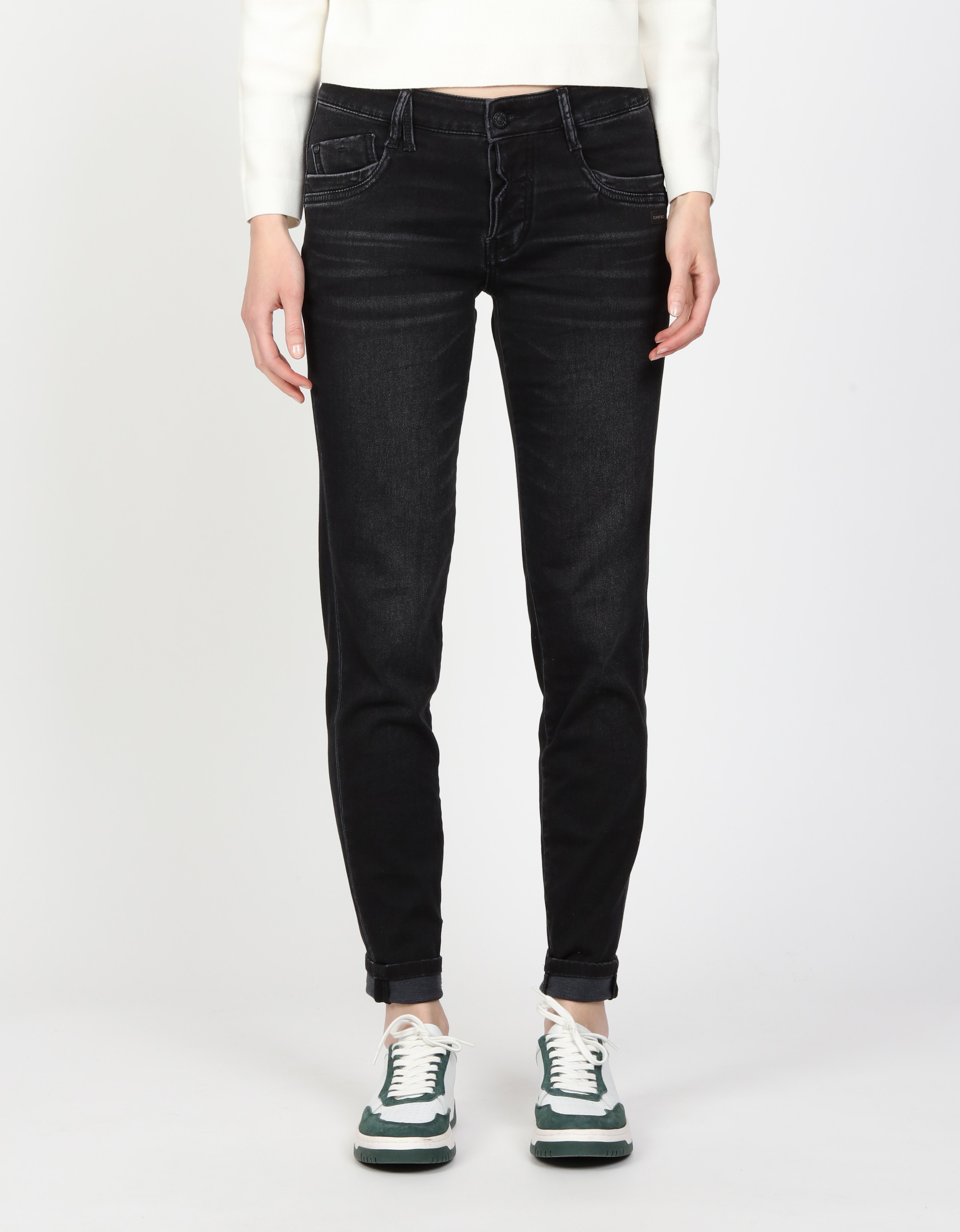 GANG Relax-fit-Jeans »94GERDA«, mit besonderer Struktur