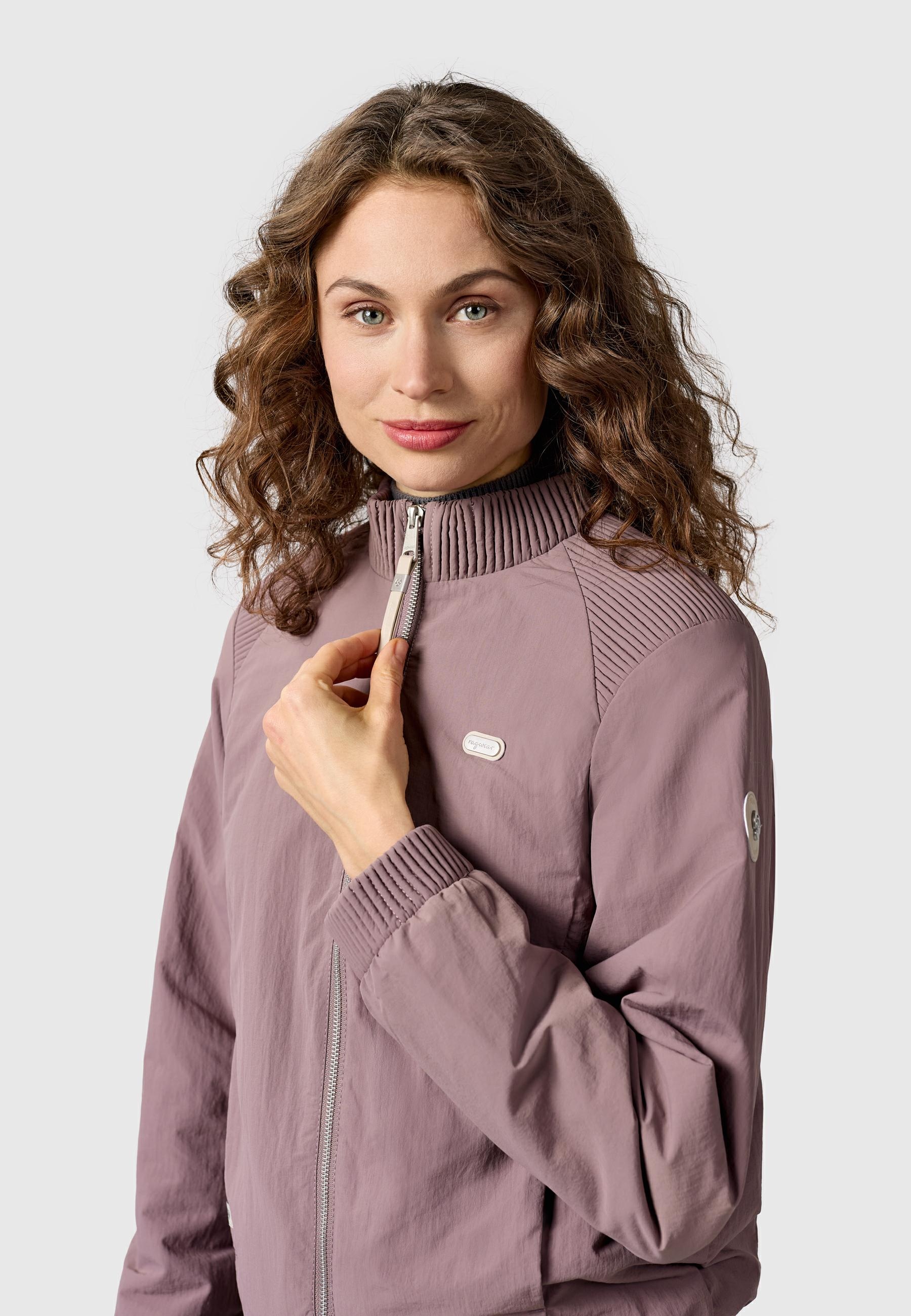Ragwear Bomberjacke »Bomberjacke Chenna Summer YOUMODO« ohne Kapuze Wasserabweisende leichte Übergangsjacke