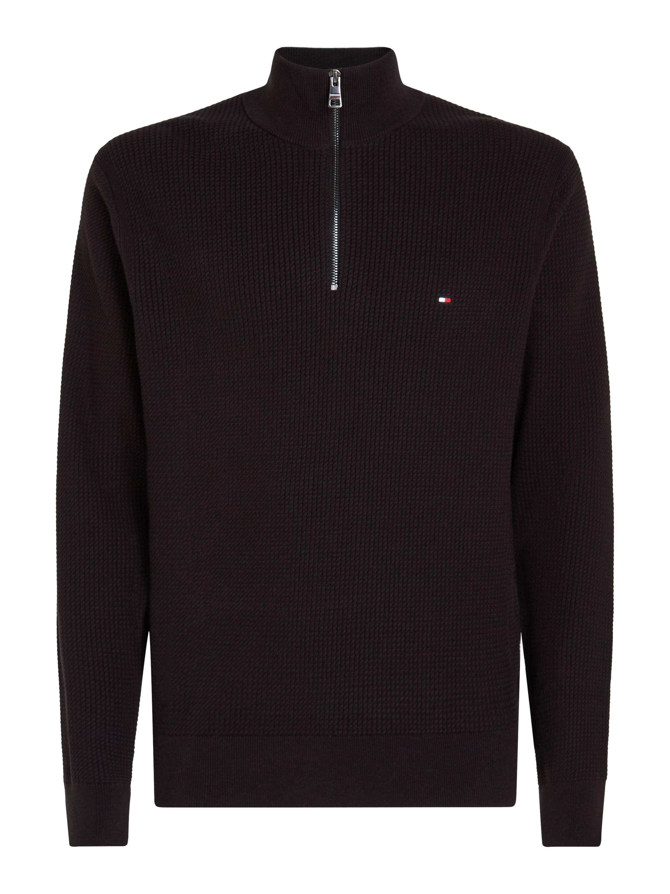 Tommy Hilfiger Troyer »STRUCTURE ZIP MOCK«