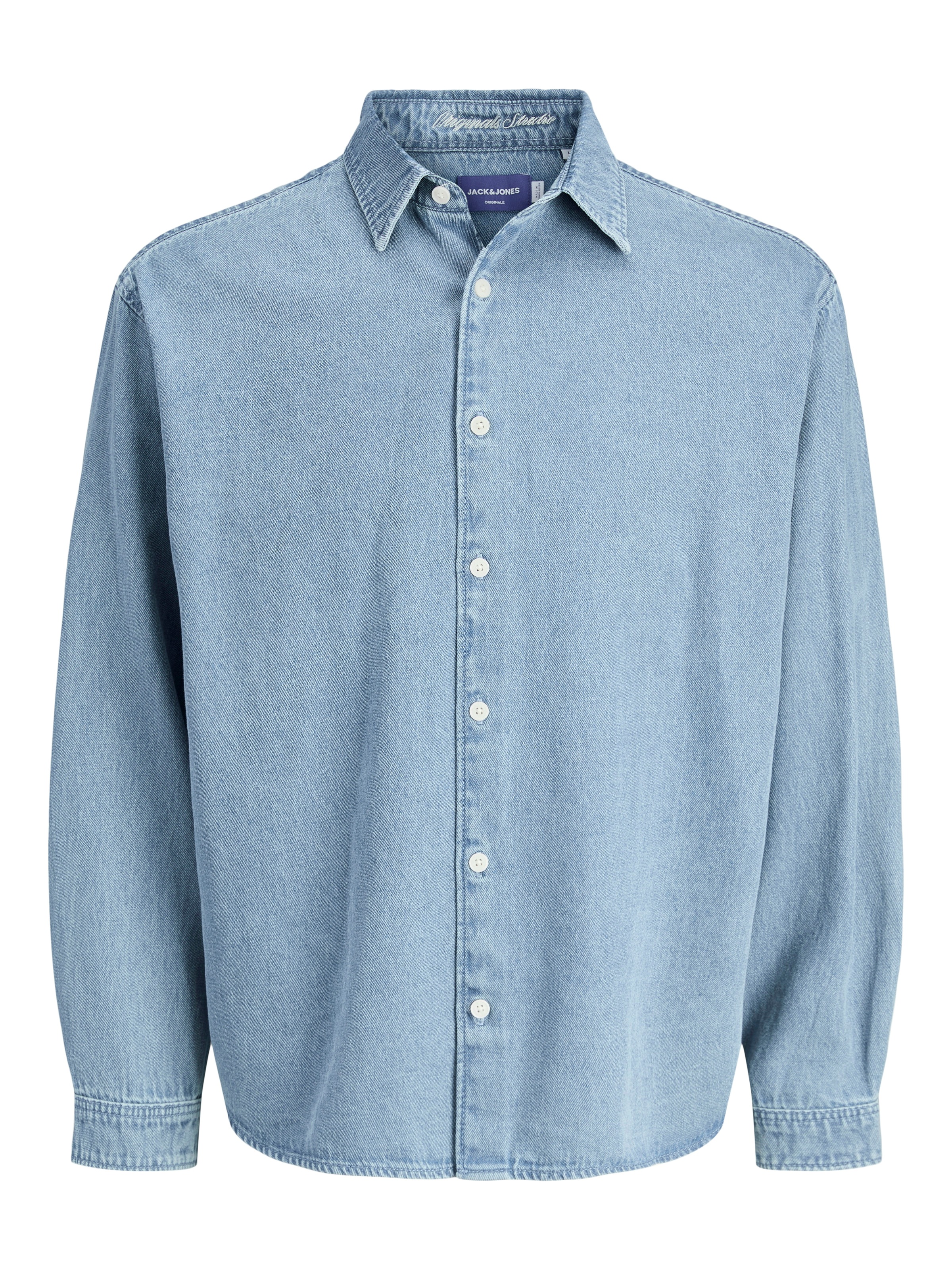 Jack & Jones Langarmhemd »JORNORREBRO DENIM SHIRT LS SN«
