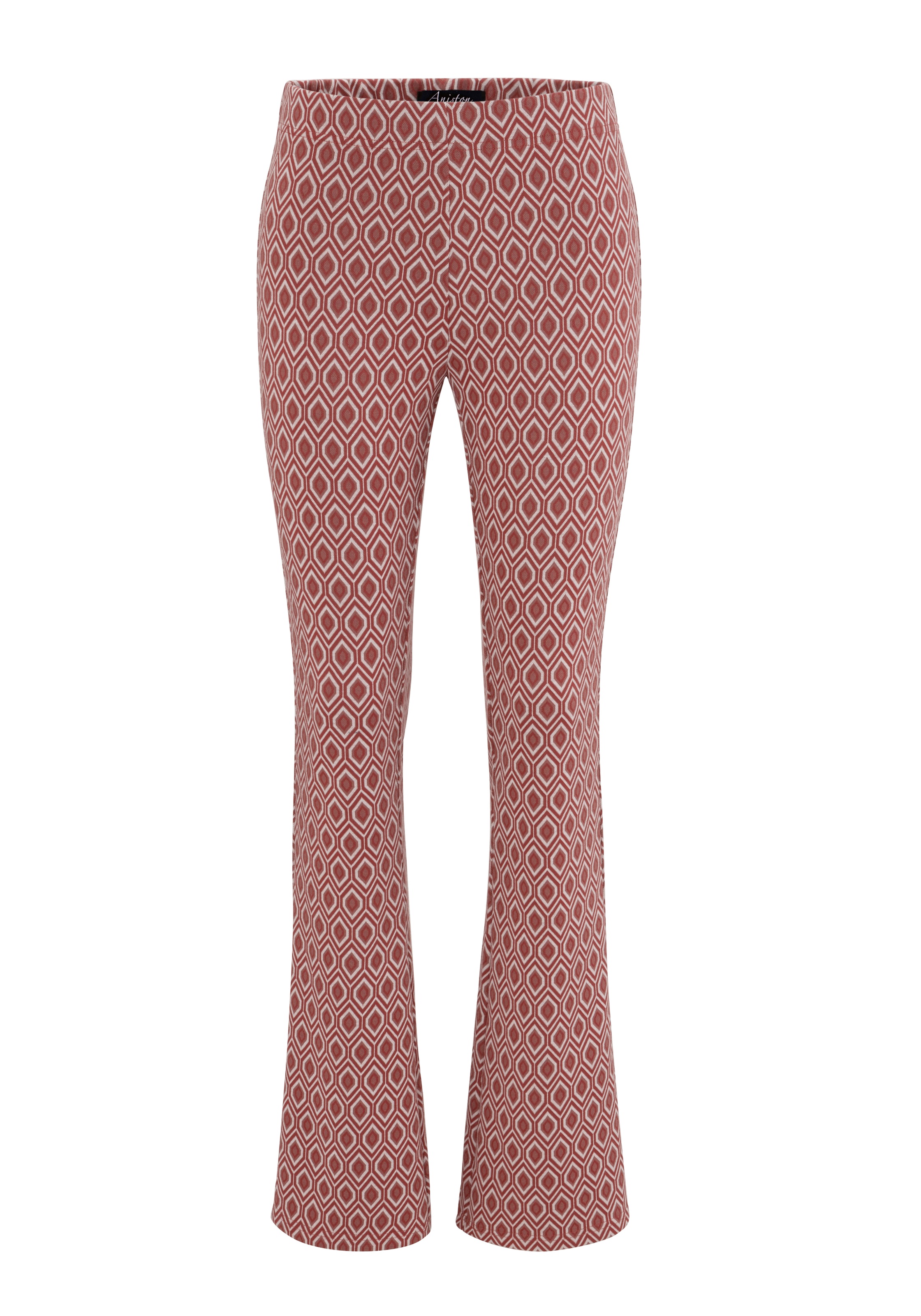 Aniston CASUAL Schlupfhose, mit Rauten-Muster