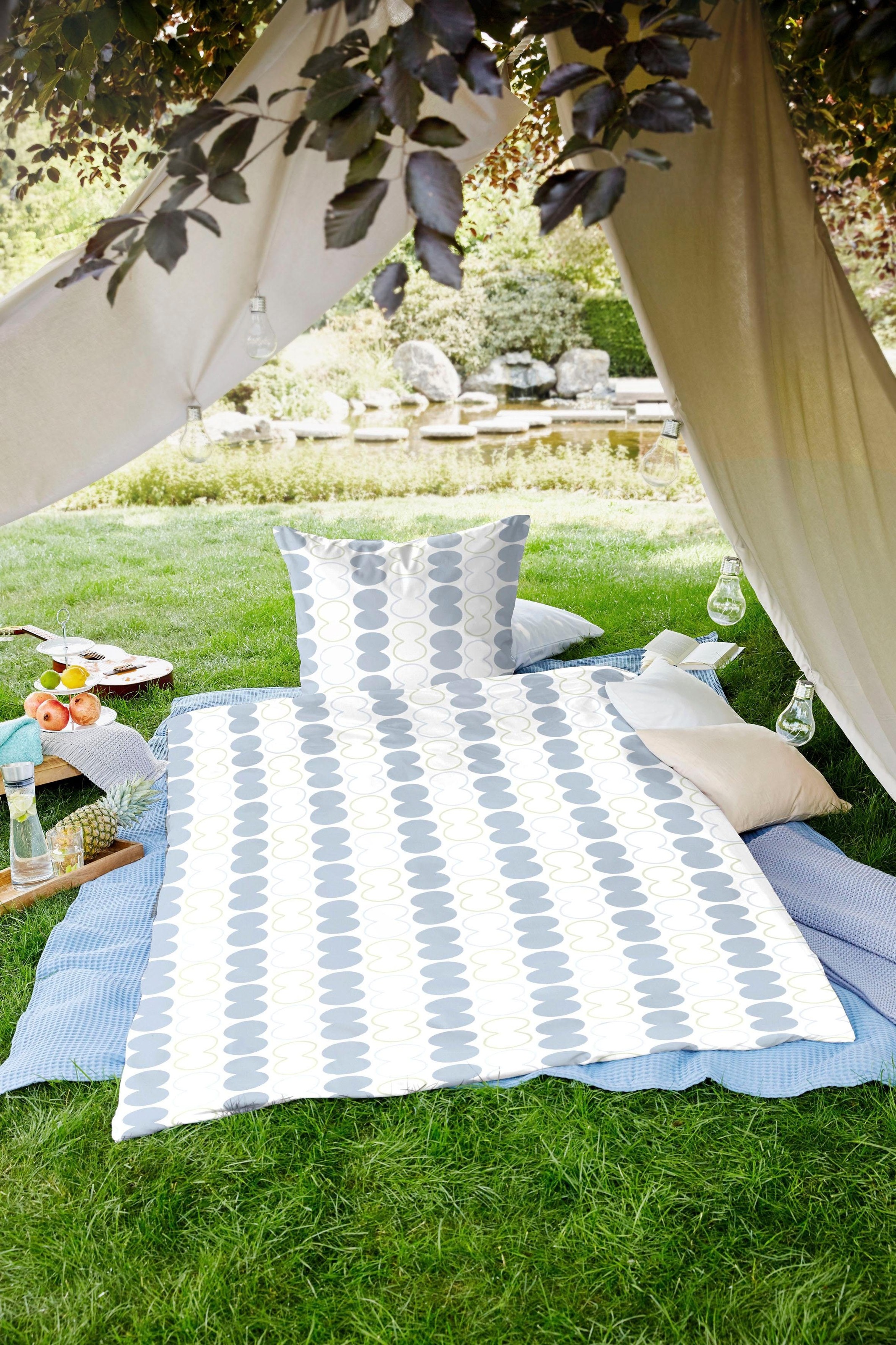 Primera Bettwäsche »the chain« 2 Stk. tlg. mit Kettenmuster