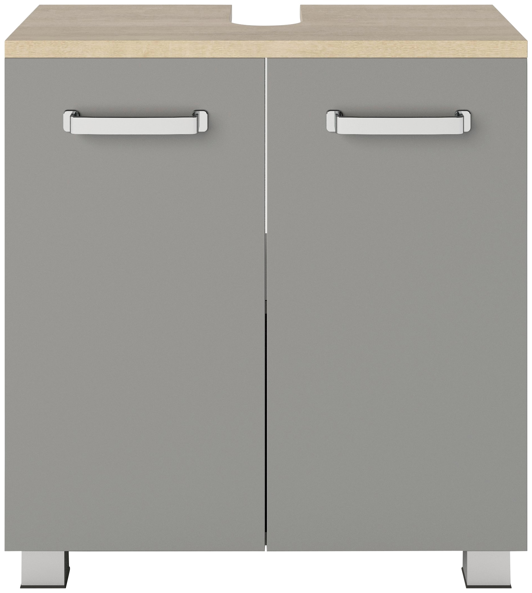 welltime Waschbeckenunterschrank »Cosmo«, BxTxH: ca. 60x32,5x63,5 cm, 2 Fächer