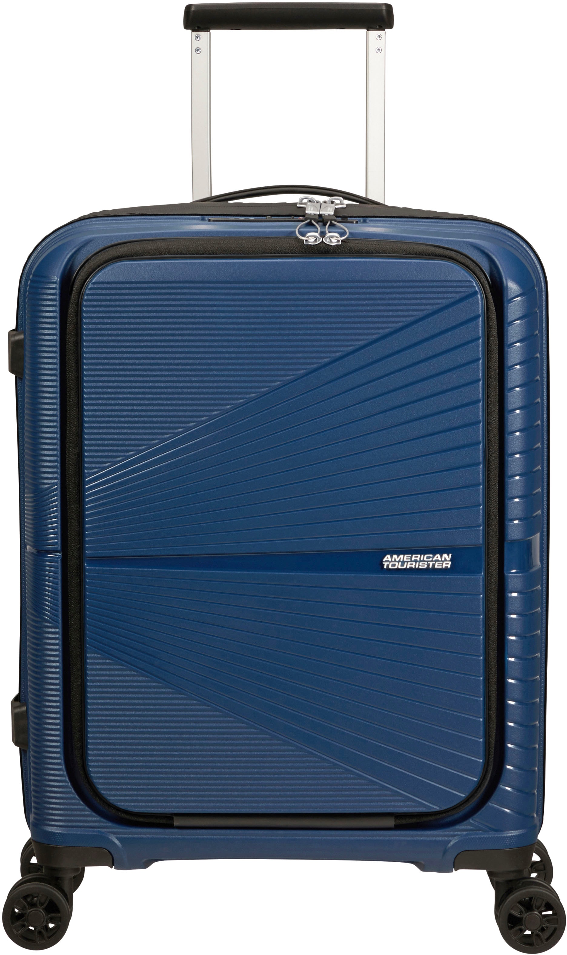 American Tourister® Hartschalen-Trolley »AIRCONIC 55«, 4 Rollen, mit 15,6-Zoll Laptopfach, Tabletfach und USB-Schleuse