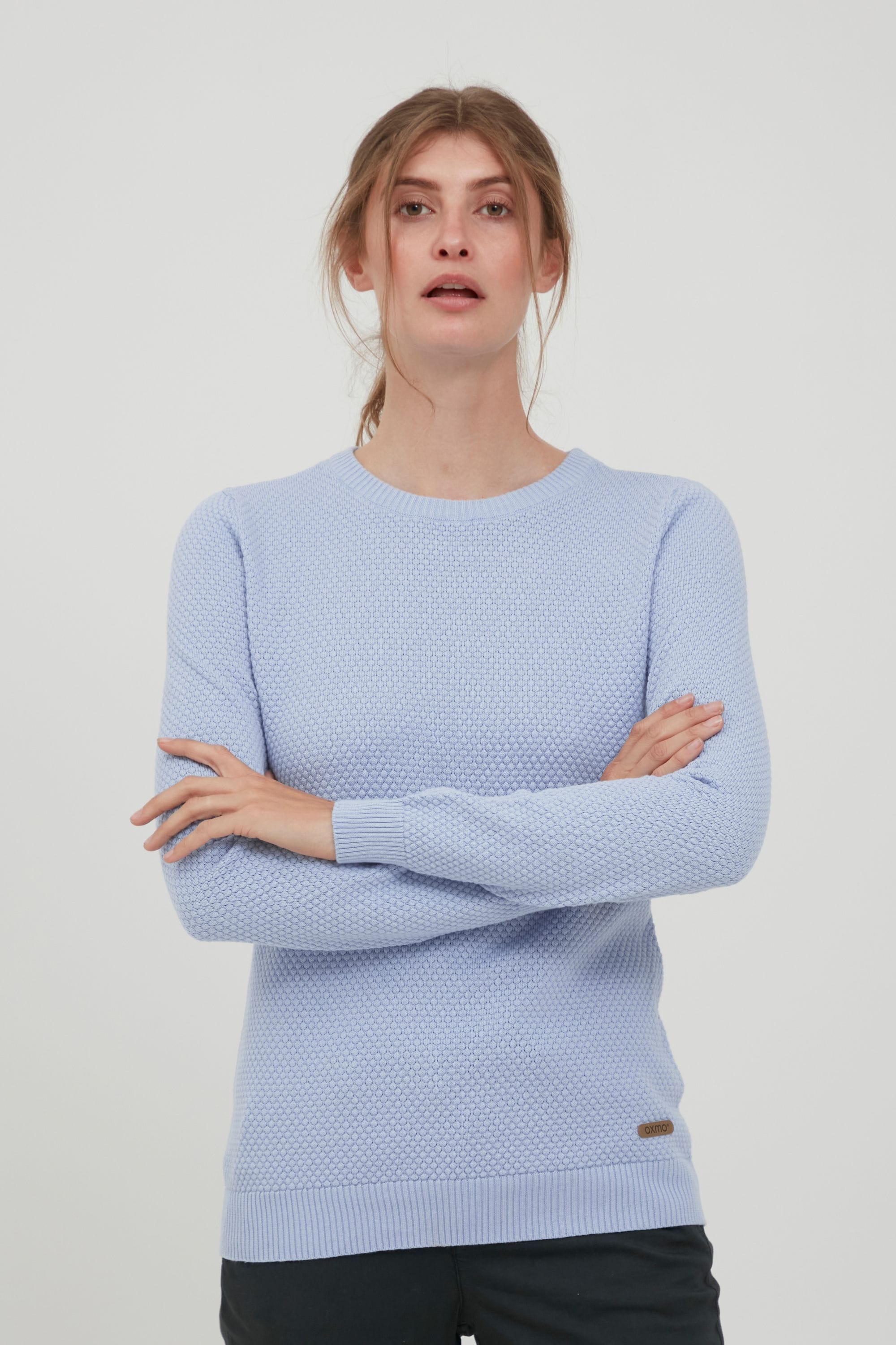 OXMO Strickfleece-Pullover »Strickpullover OXSarah«