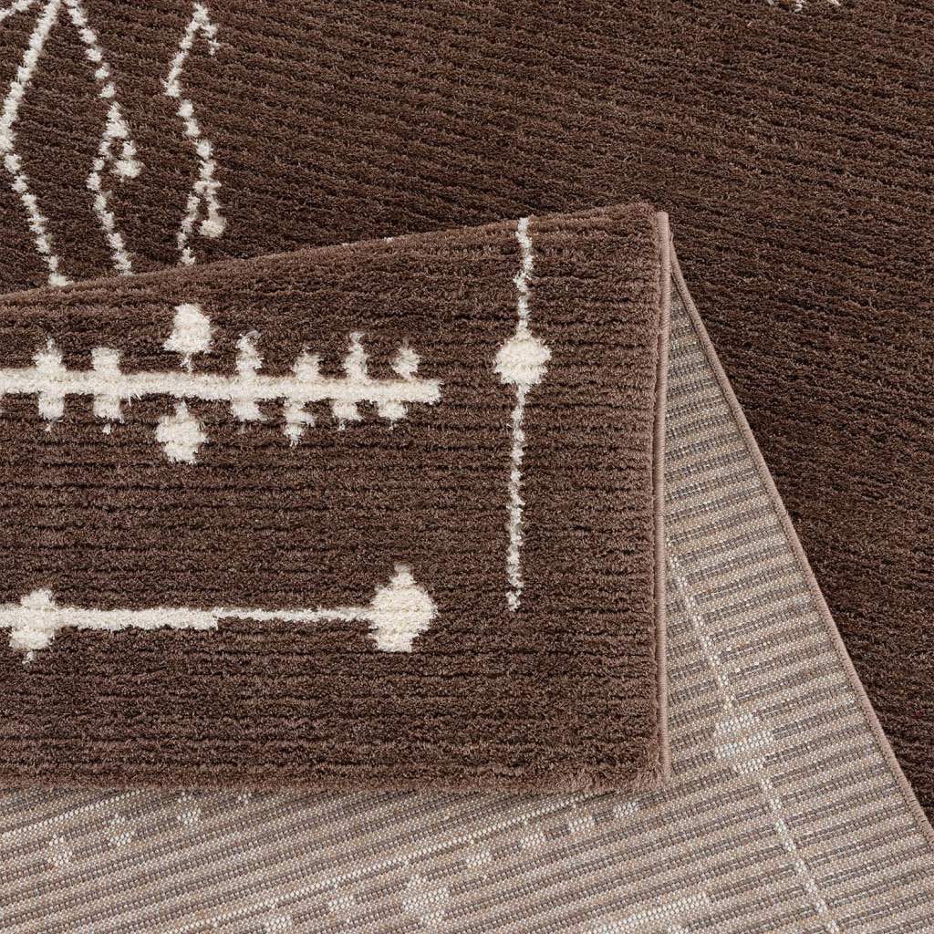 Carpet City Teppich »April 2308«, rechteckig, 10 mm Höhe, Läufer, weich durch Microfaser, Boho Ethno Look, Wohnzimmer