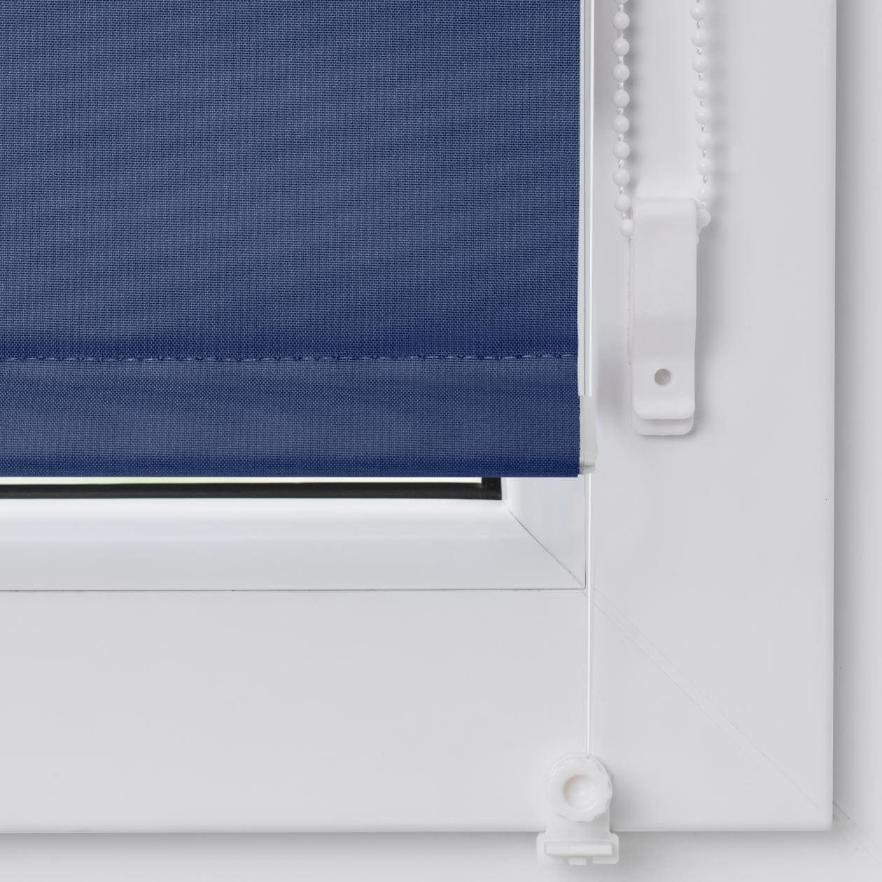 Farbbeschichtung Verdunkelung-energiesparend, und Klemmträger ohne für Türen, und Seitenzugrollo LICHTBLICK Bohren, verdunkelnd, Klemmfix ORIGINAL Fenster - verspannt, »Uni Rollo«, mit