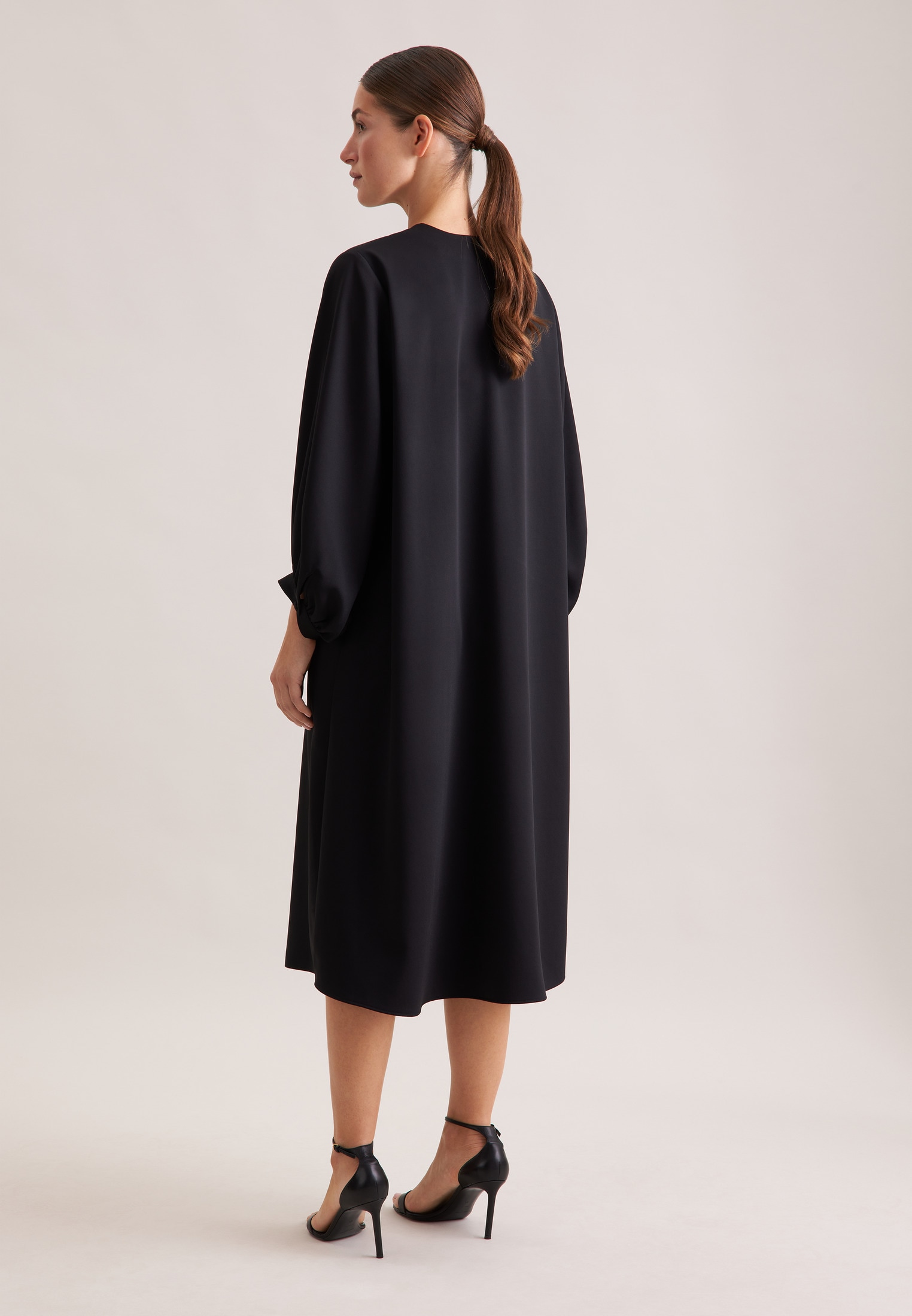 seidensticker Sommerkleid 1/1 V-Neck Uni