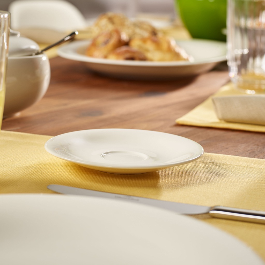 Villeroy & Boch Untertasse »Espressountertassen New Cottage Basic ø 12 cm 6er Set weiß«
