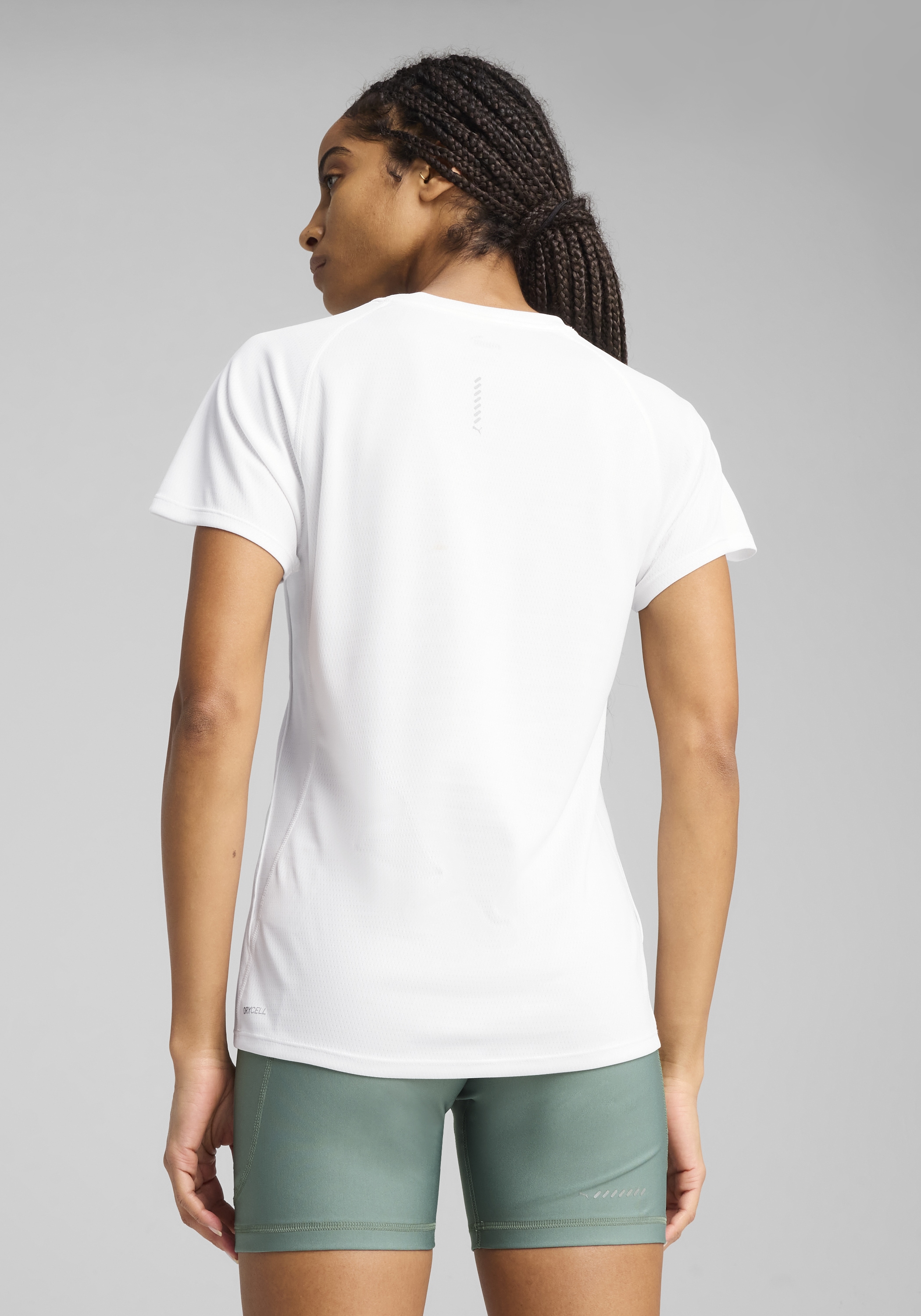 PUMA Laufshirt »W RUN VELOCITY TEE (POLY)« ergonomische Schnittführung, DryCELL Technologie, Flatlock-Nähte