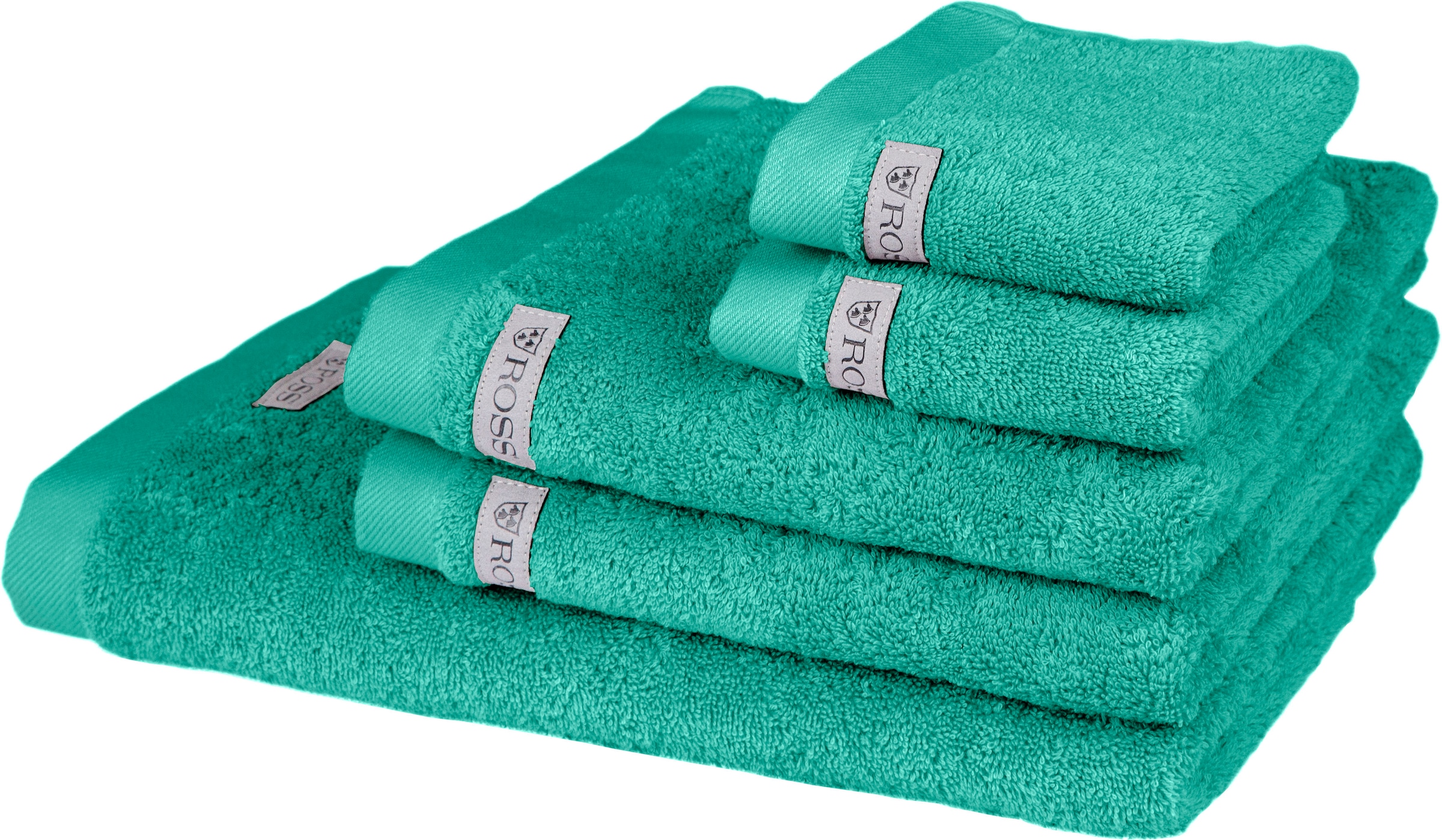 ROSS Handtuch Set "Sinfonie" Set 5 Stk. Frottier beinhaltet Handtücher, Badetuch und Gästetücher